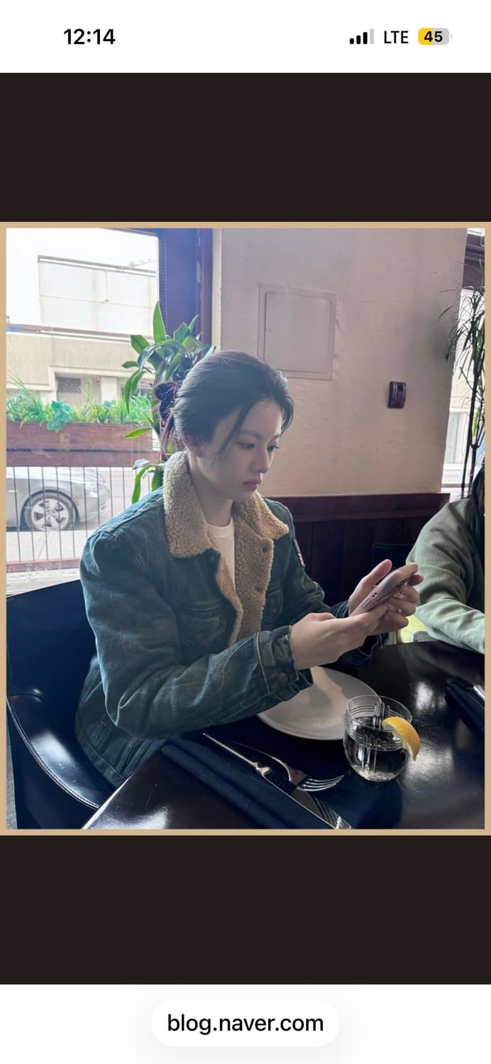 폴로랄프로렌 양털 데님 자켓 L 상품이미지4