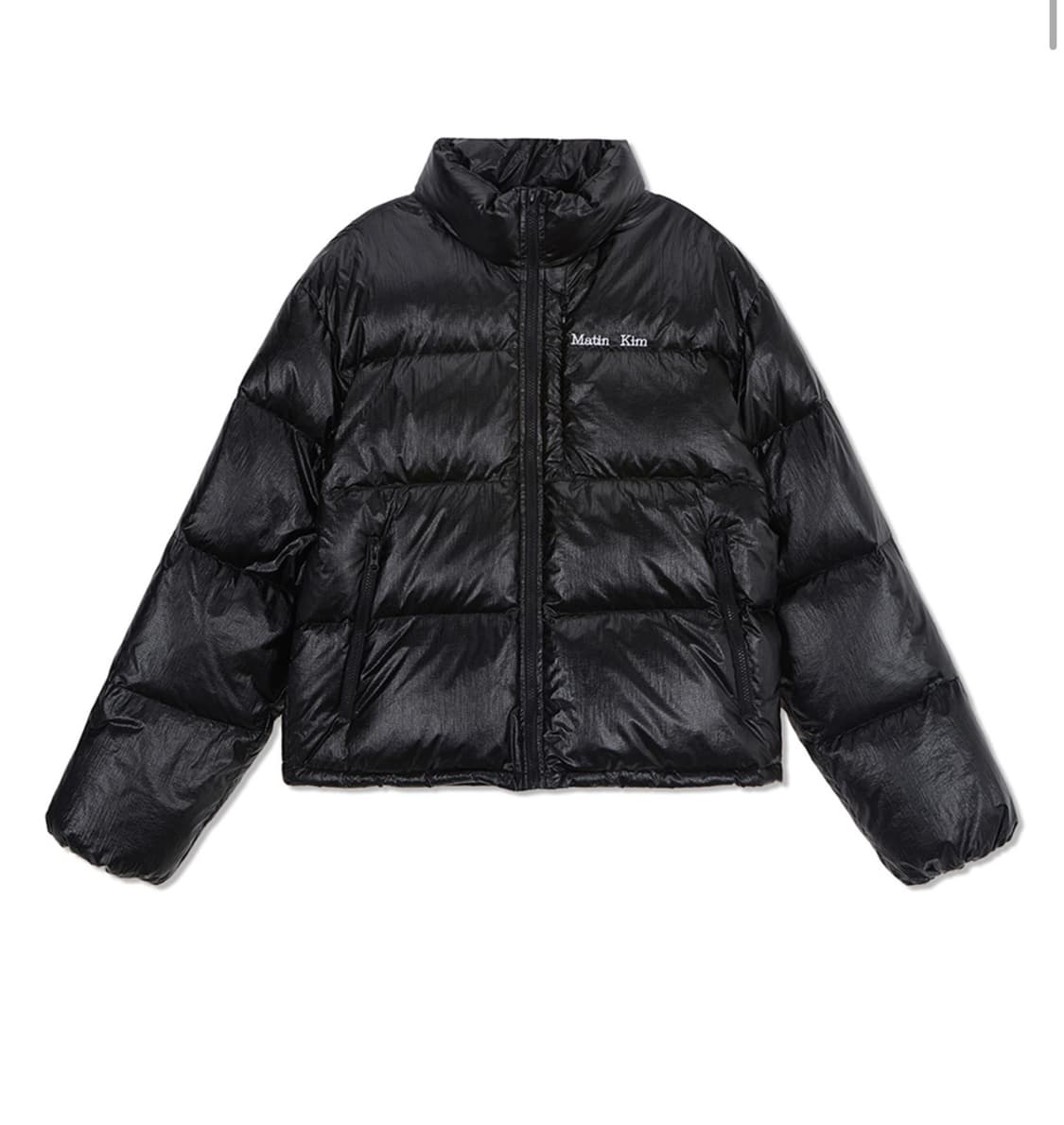 마뗑킴 로고패딩 S사이즈 상품이미지2