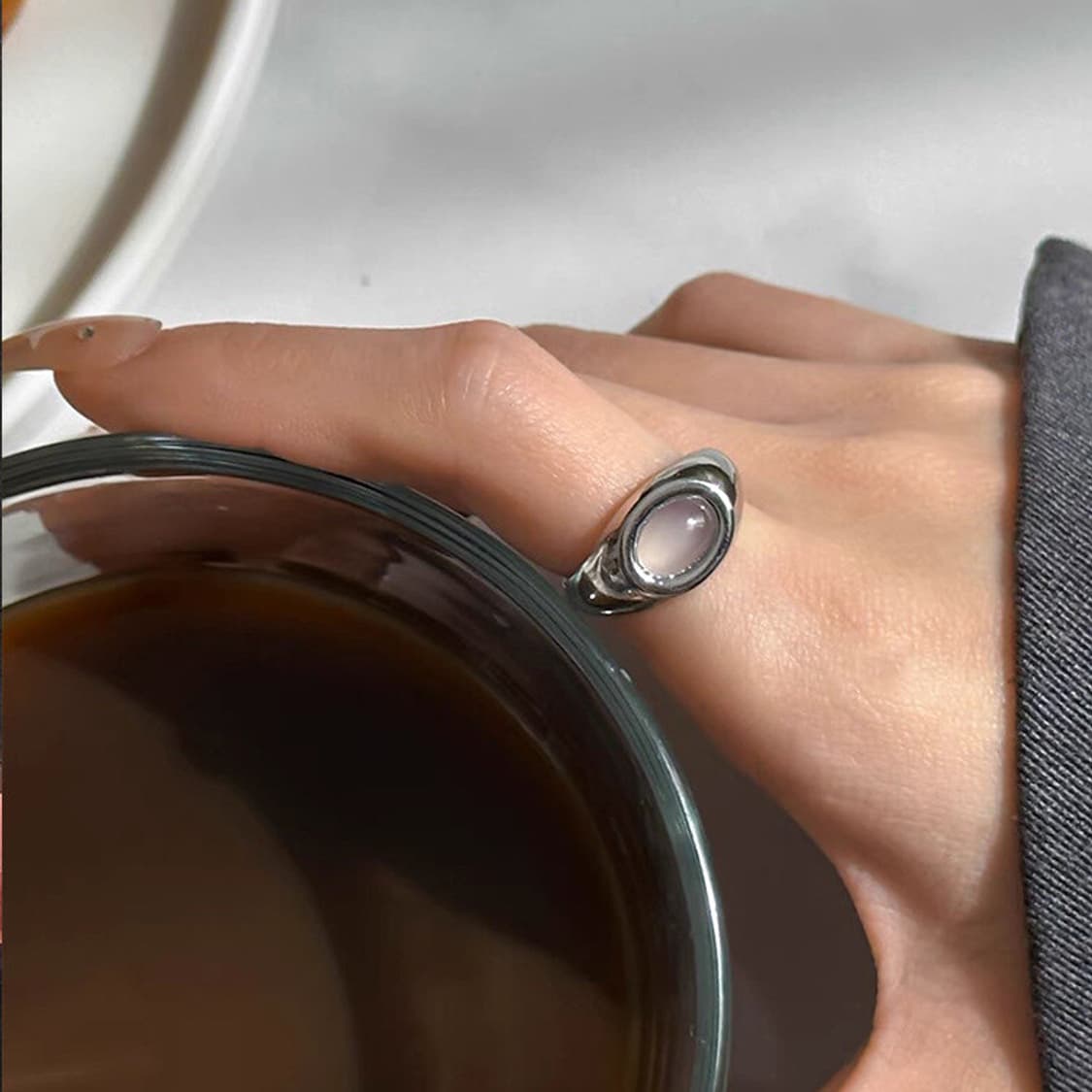 925 silver Open ring 상품이미지3