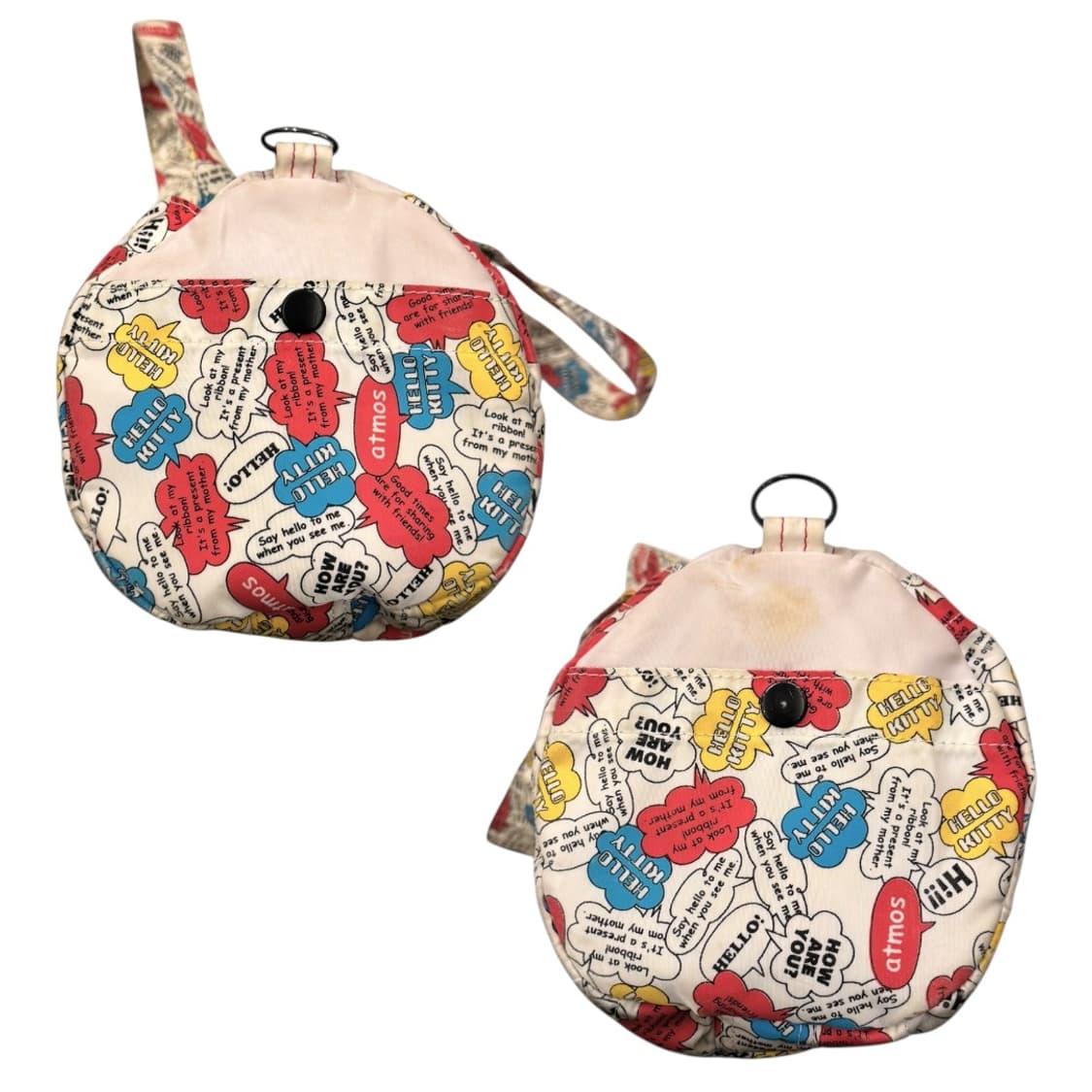 포터 x 아트모스 x 헬로키티 2way 보스턴백 아이보리 상품이미지7