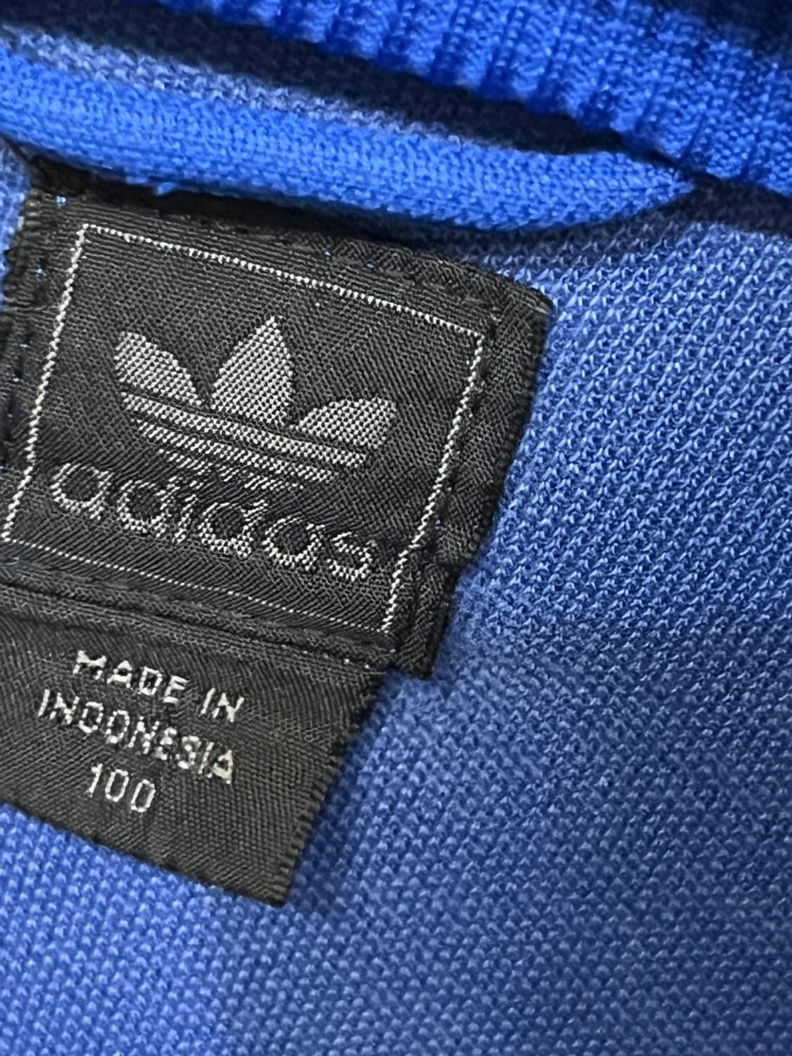 아디다스 블루 모토 트랙 탑 져지 상품이미지5