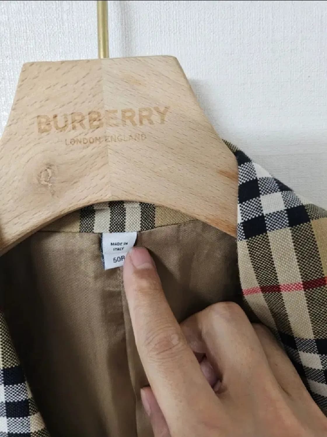 버버리 비비안웨스트우드 콜라보 더블코트(50r/100/새상품급) 상품이미지7