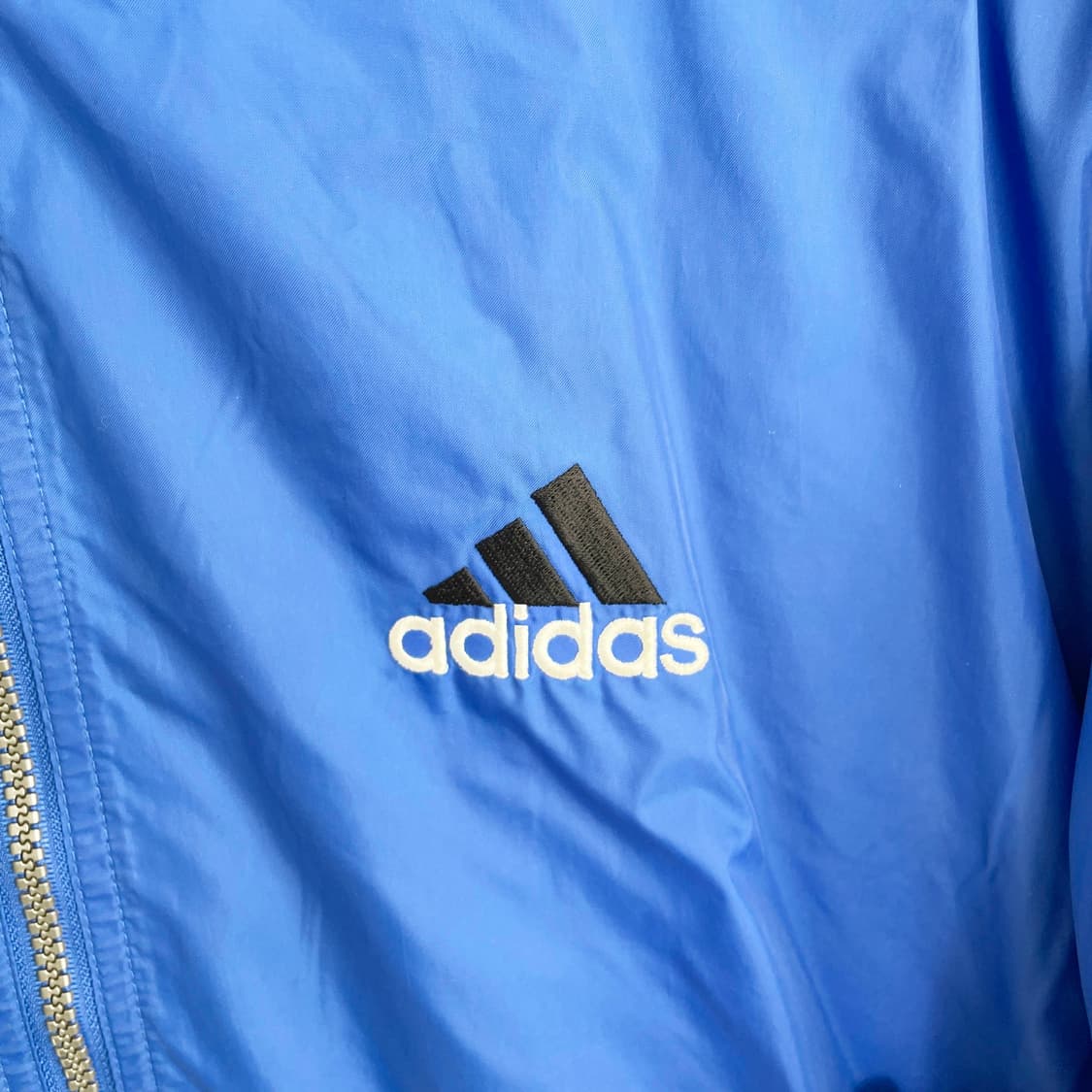 F2 아디다스 올드스쿨 블루 윈드브레이커 재킷 XL사이즈 상품이미지4