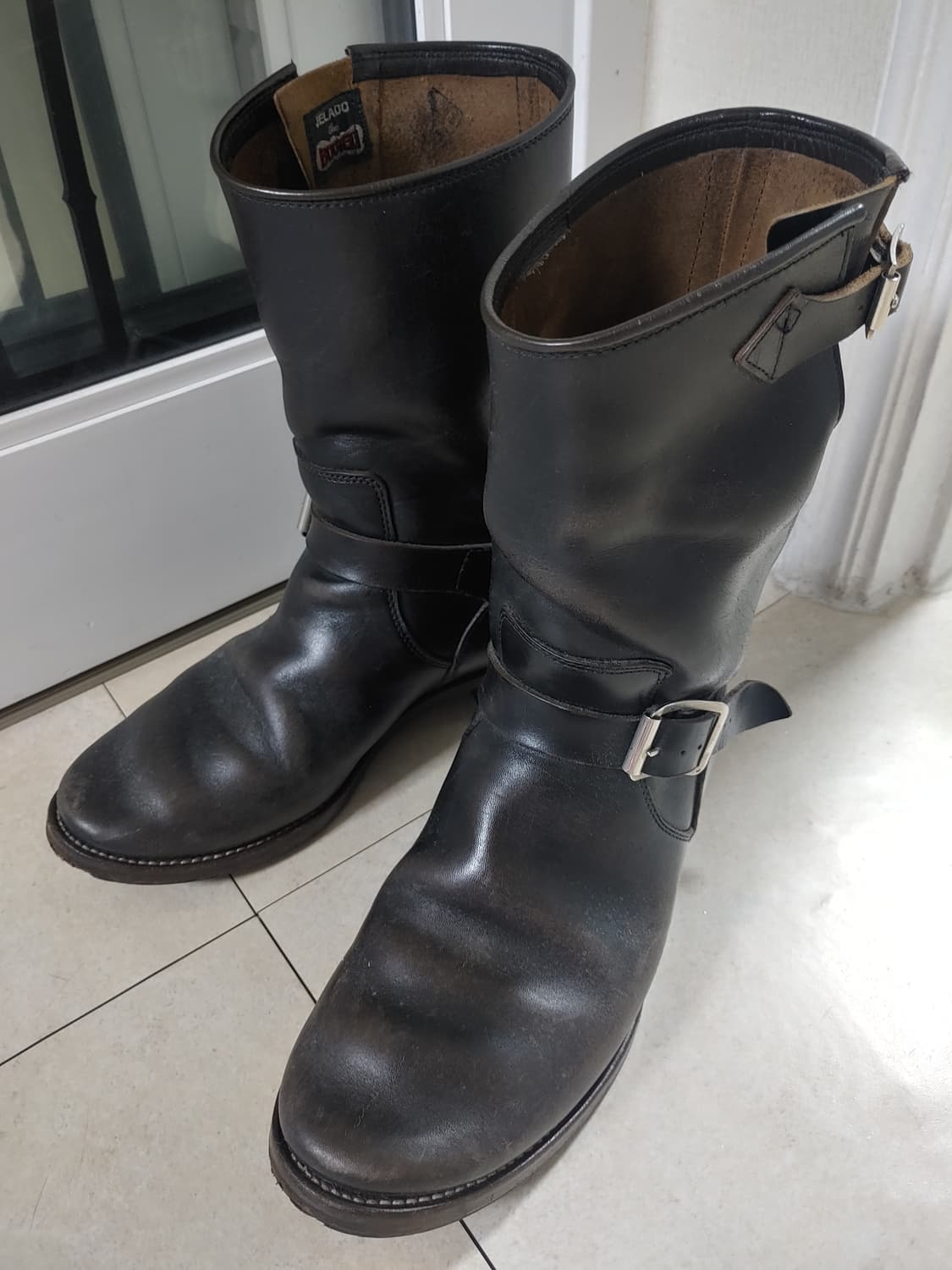 제라도 빈티지가공 엔지니어부츠 상품이미지1