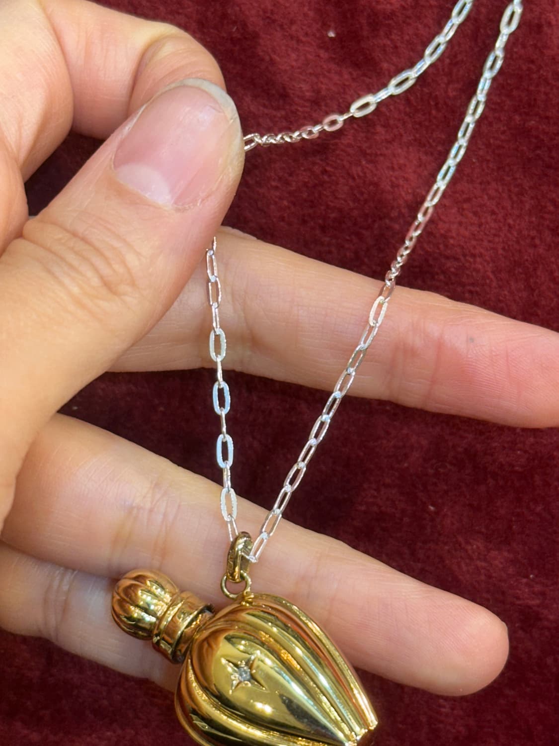 Stella Parfum Silver Pendant Necklace 상품이미지4