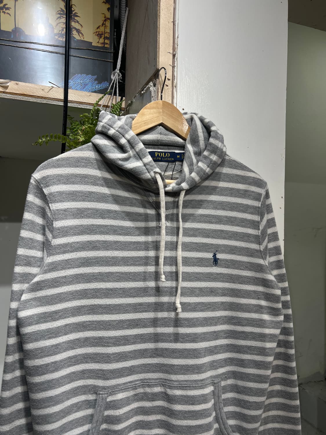 Polo Ralph Lauren 폴로 랄프로렌 스트라이프 후드티셔츠 상품이미지1