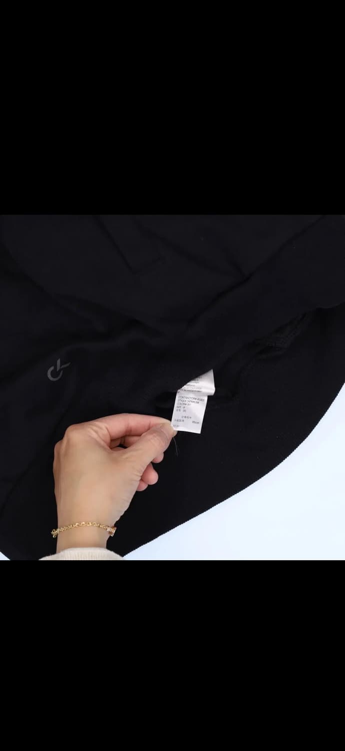 캘빈클라인 여성 블랙 후드집업 1212H1 상품이미지5