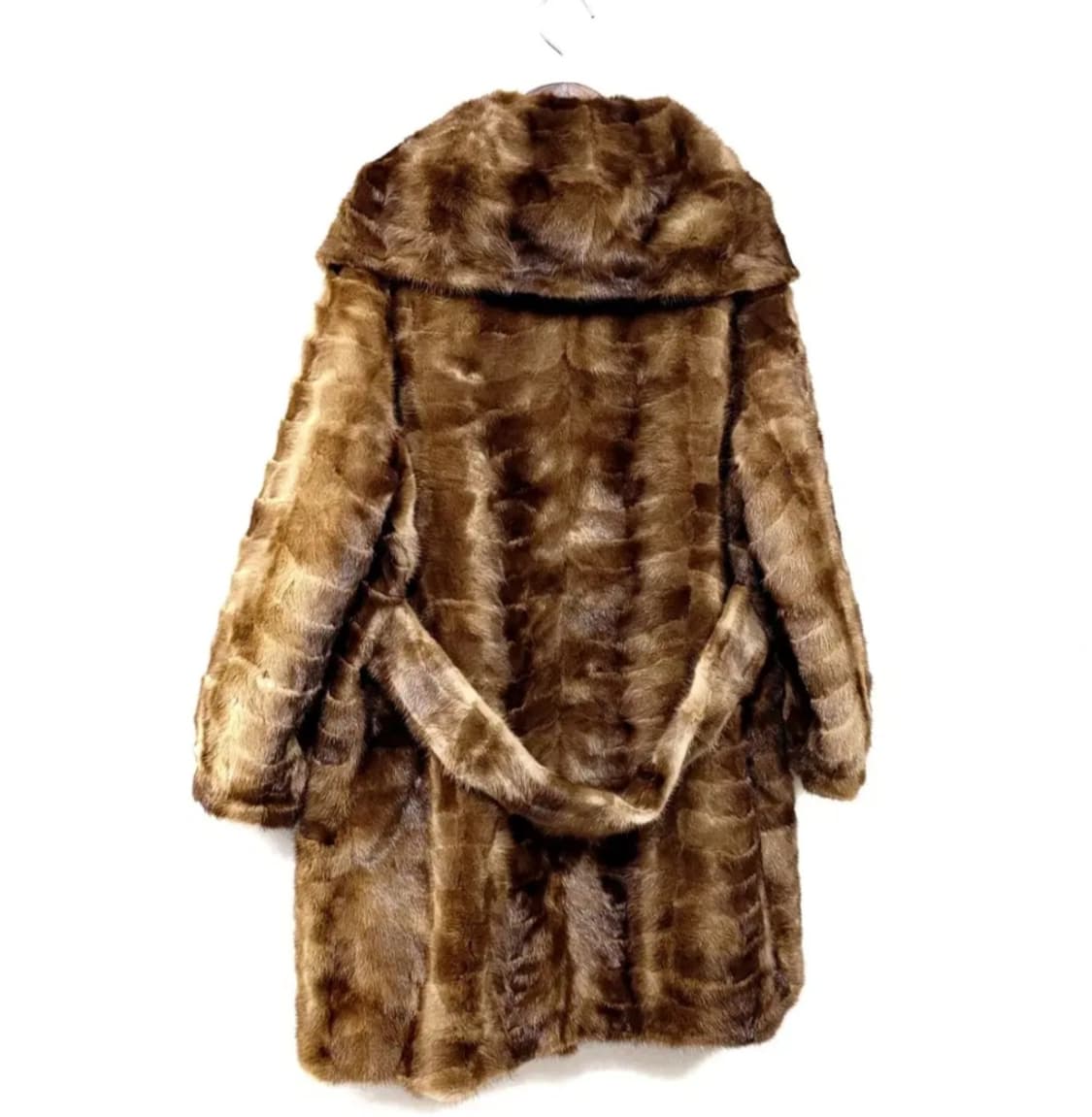 마레몬테 브라운 밍크 코트 상품이미지5