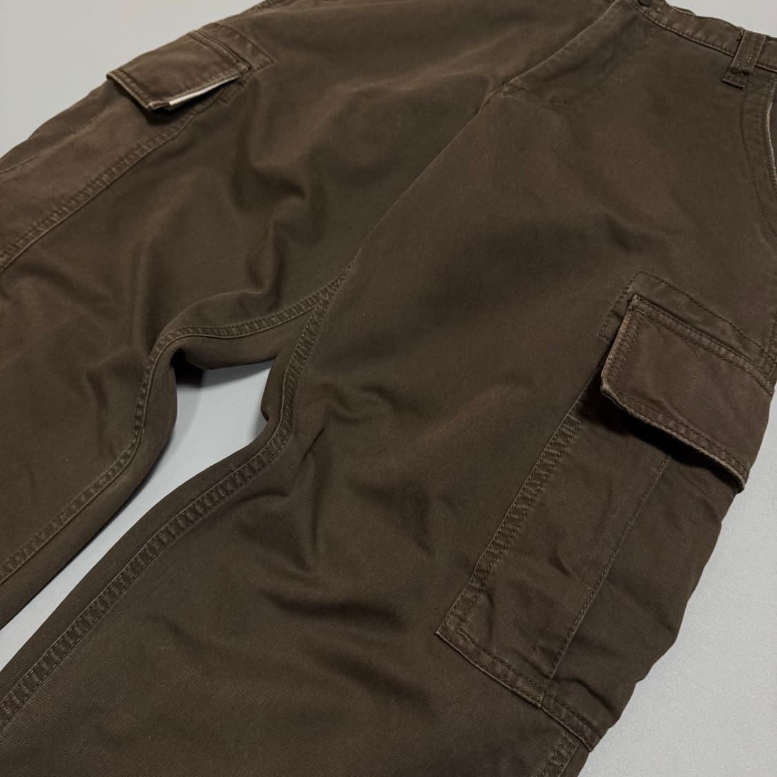 오시코시(OSHKOSH) 브라운컬러 코튼 포켓 카고 팬츠 상품이미지4