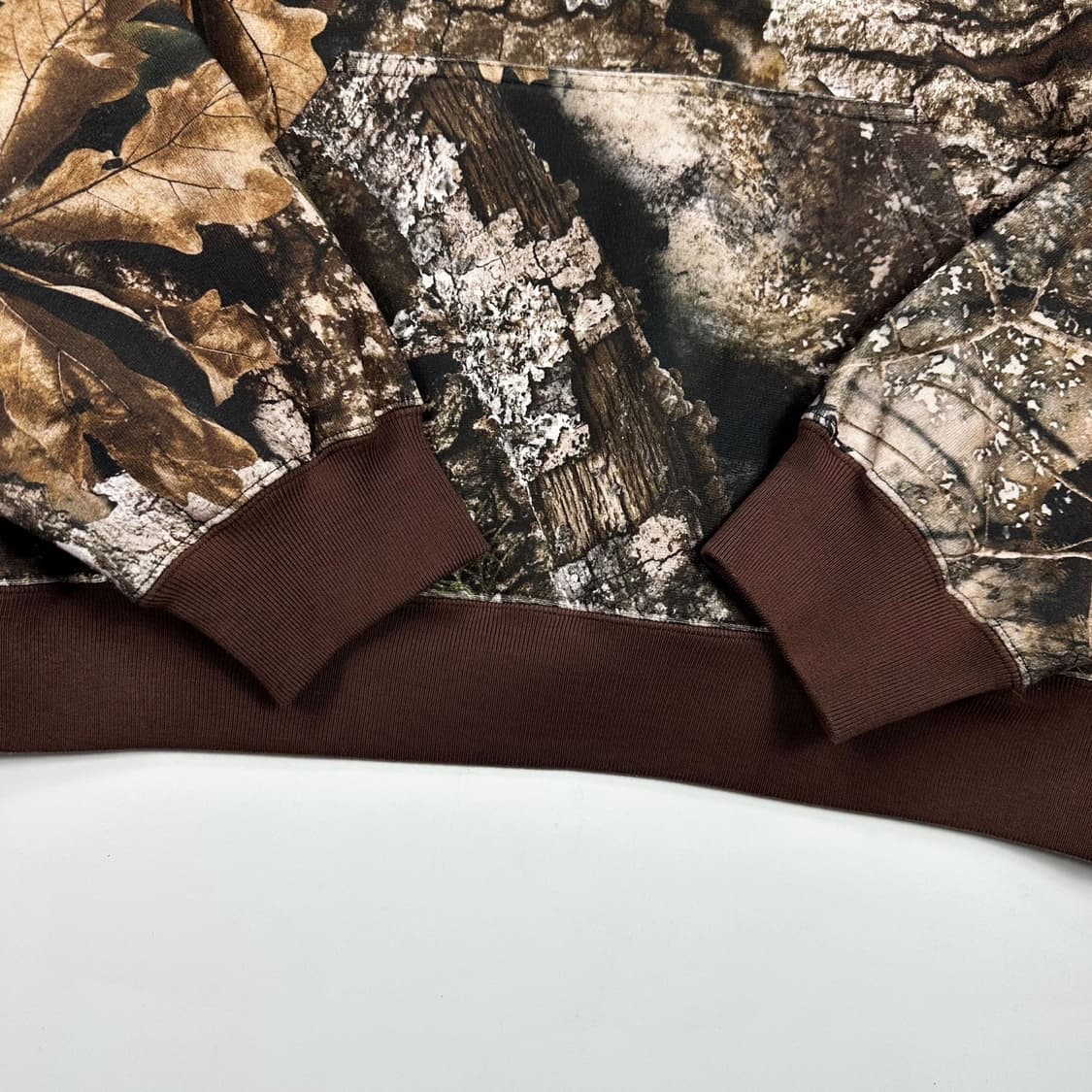 허프 h로고 디테일 헤비 코튼 후드티 (L) 상품이미지5