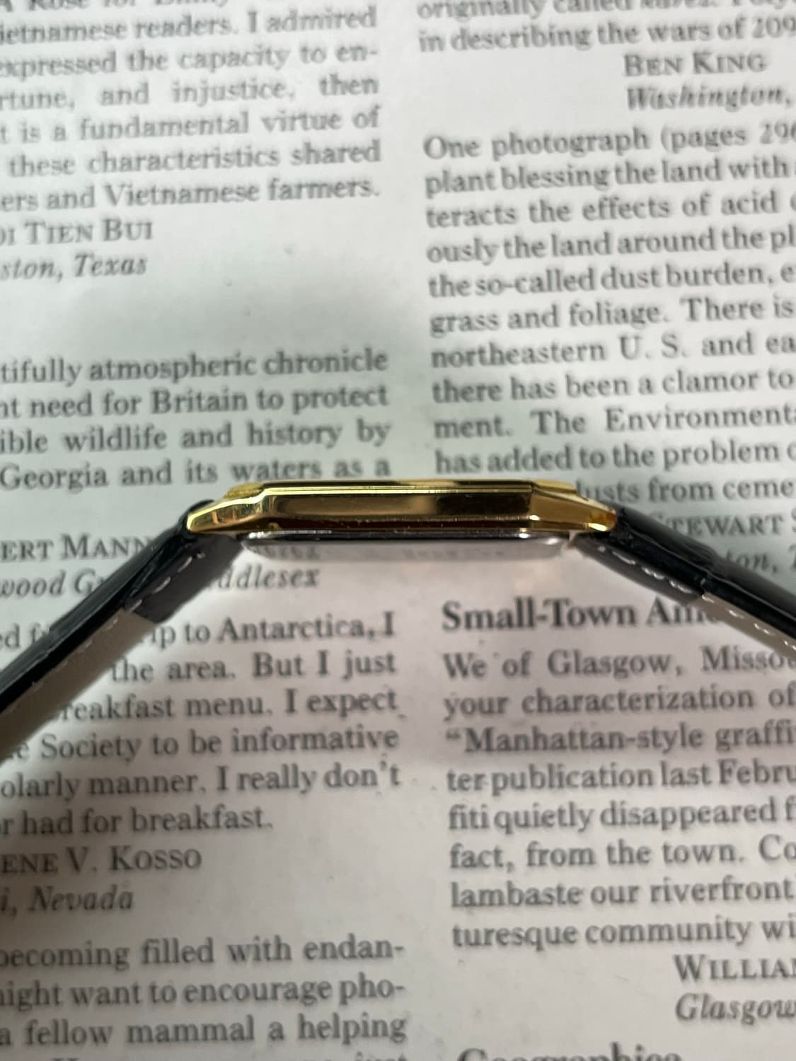 빈티지 시티즌 포르마 탱크 쿼츠 시계 상품이미지7