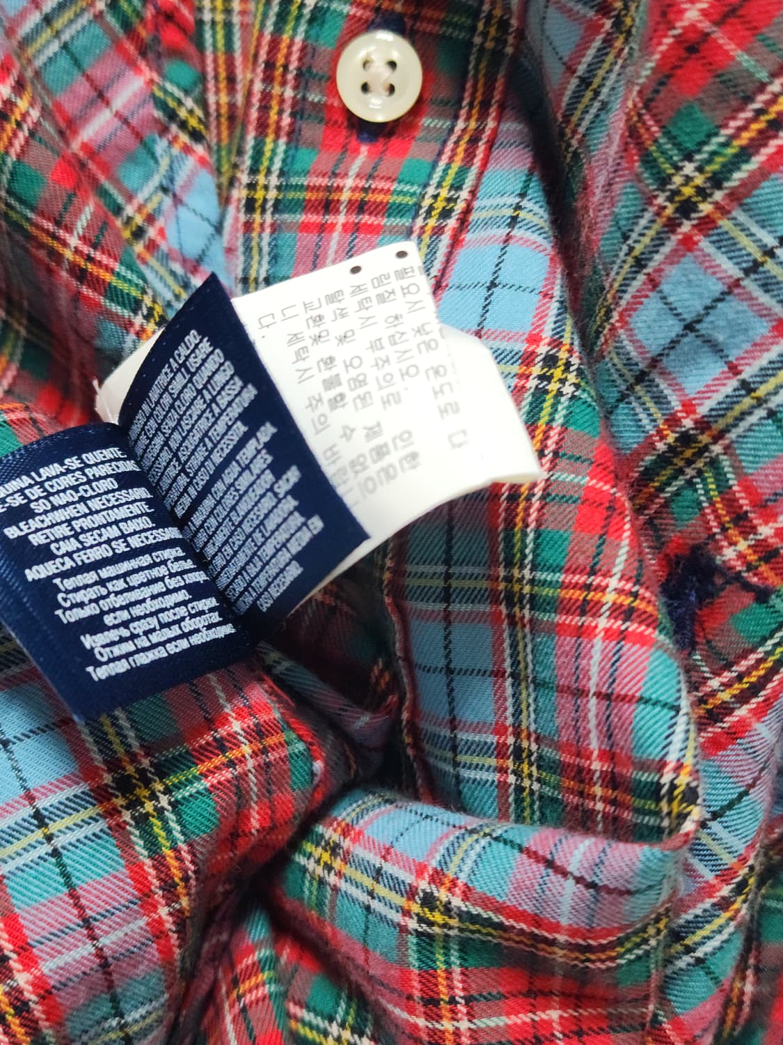 랄프로렌 Ralph Lauren 체크 셔츠 S 남성 90 상품이미지7