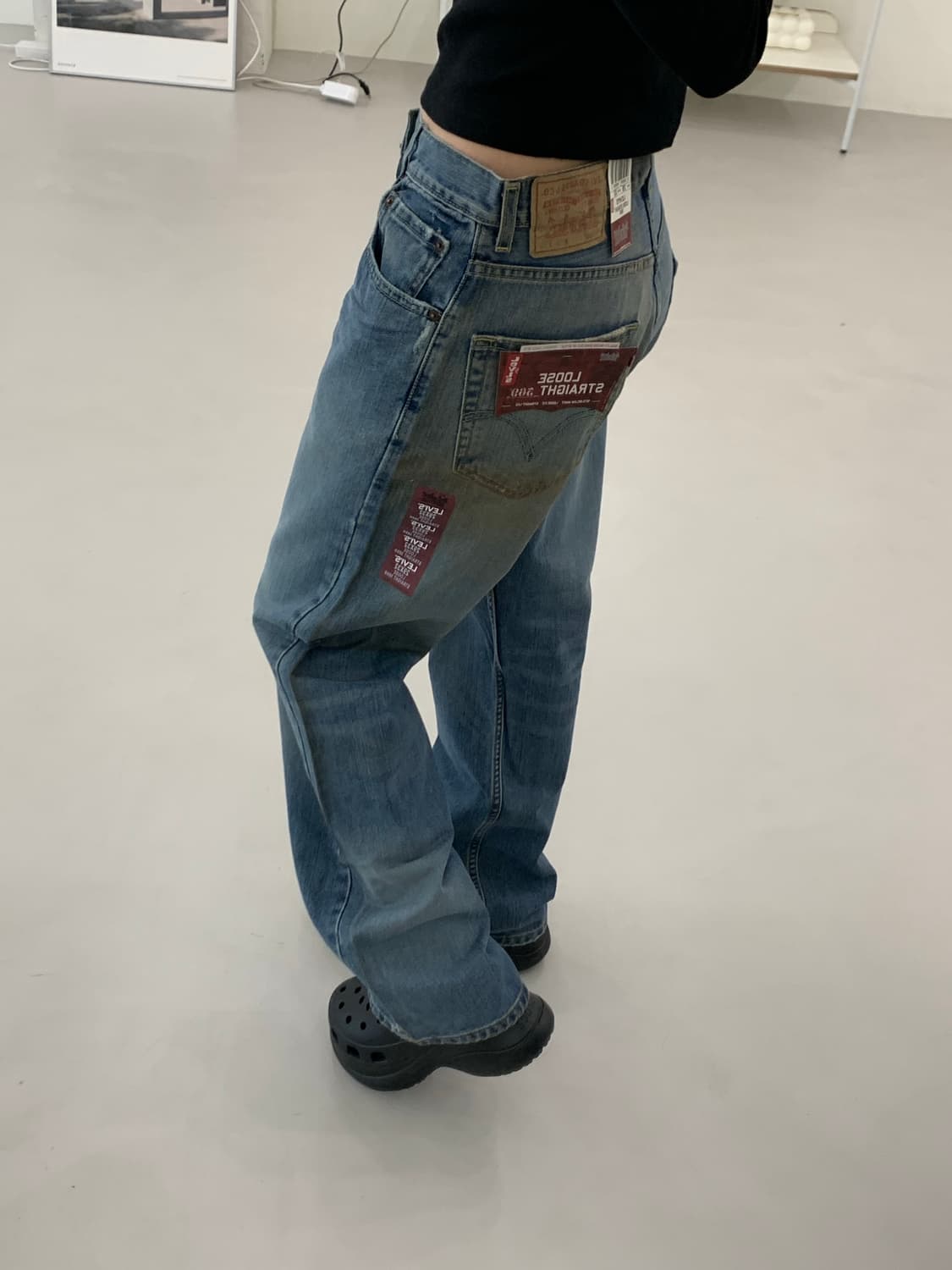 리바이스 569 루즈 스트레이트 핏 데님 29x32 상품이미지9