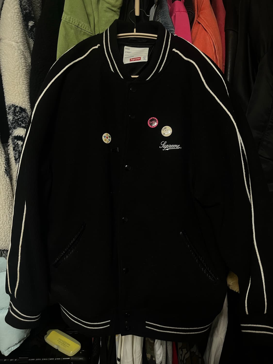 슈프림 제이미 바시티xl 상품이미지1