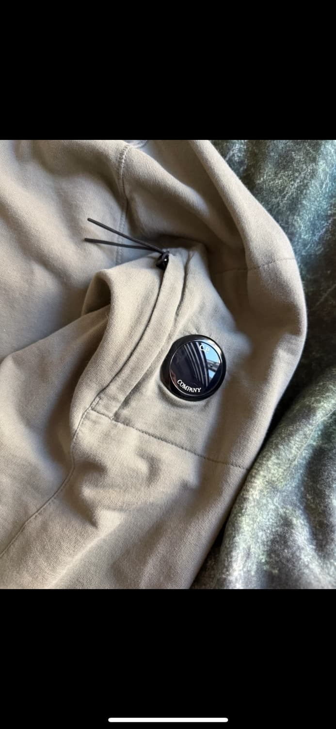 급처 정품 CP컴퍼니 라이트웨이트 후드집업 카키 (XL) (100) 상품이미지2