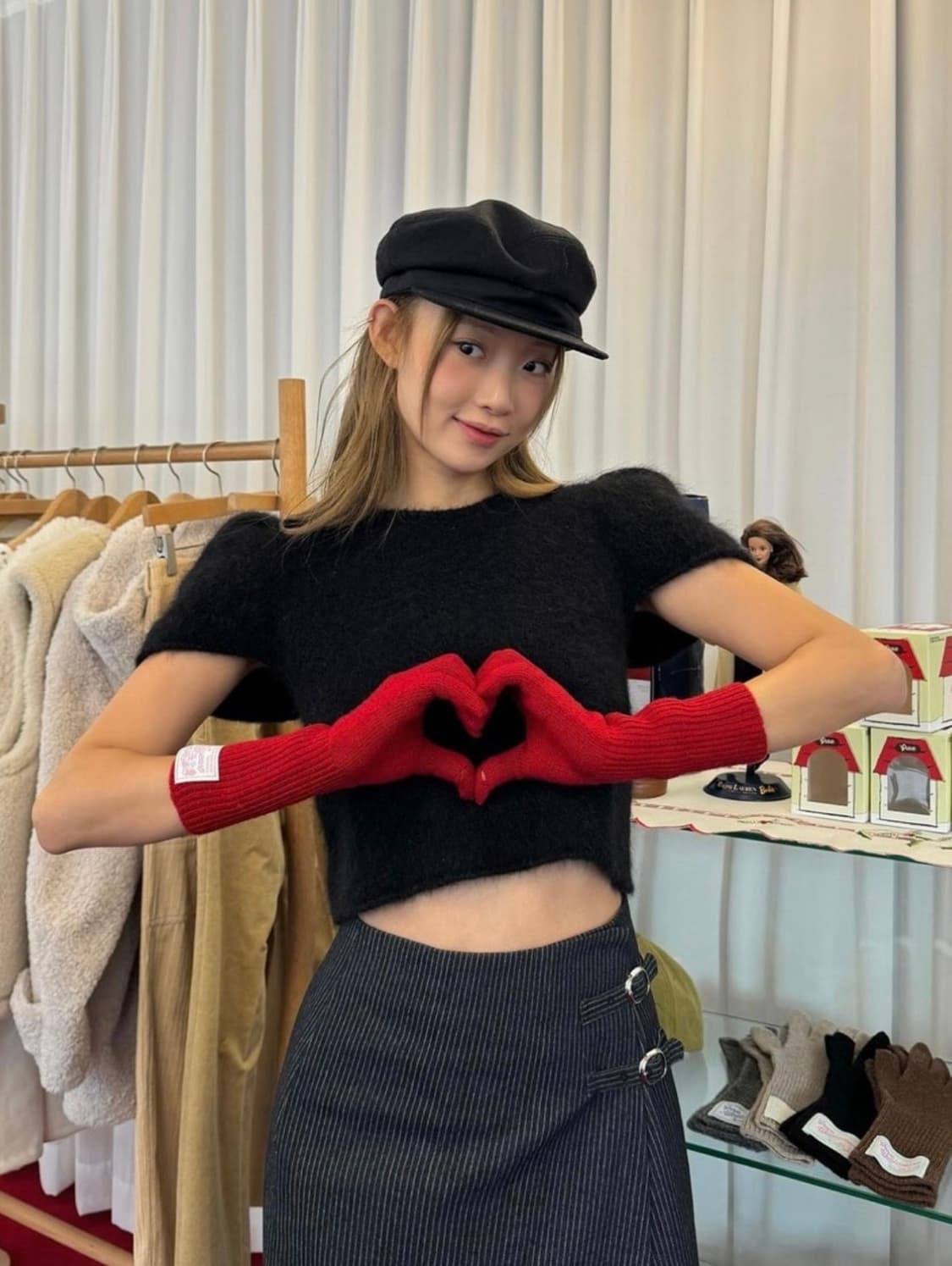 택O) 그로브 MARIAN 니트 아이보리, 블랙 상품이미지5