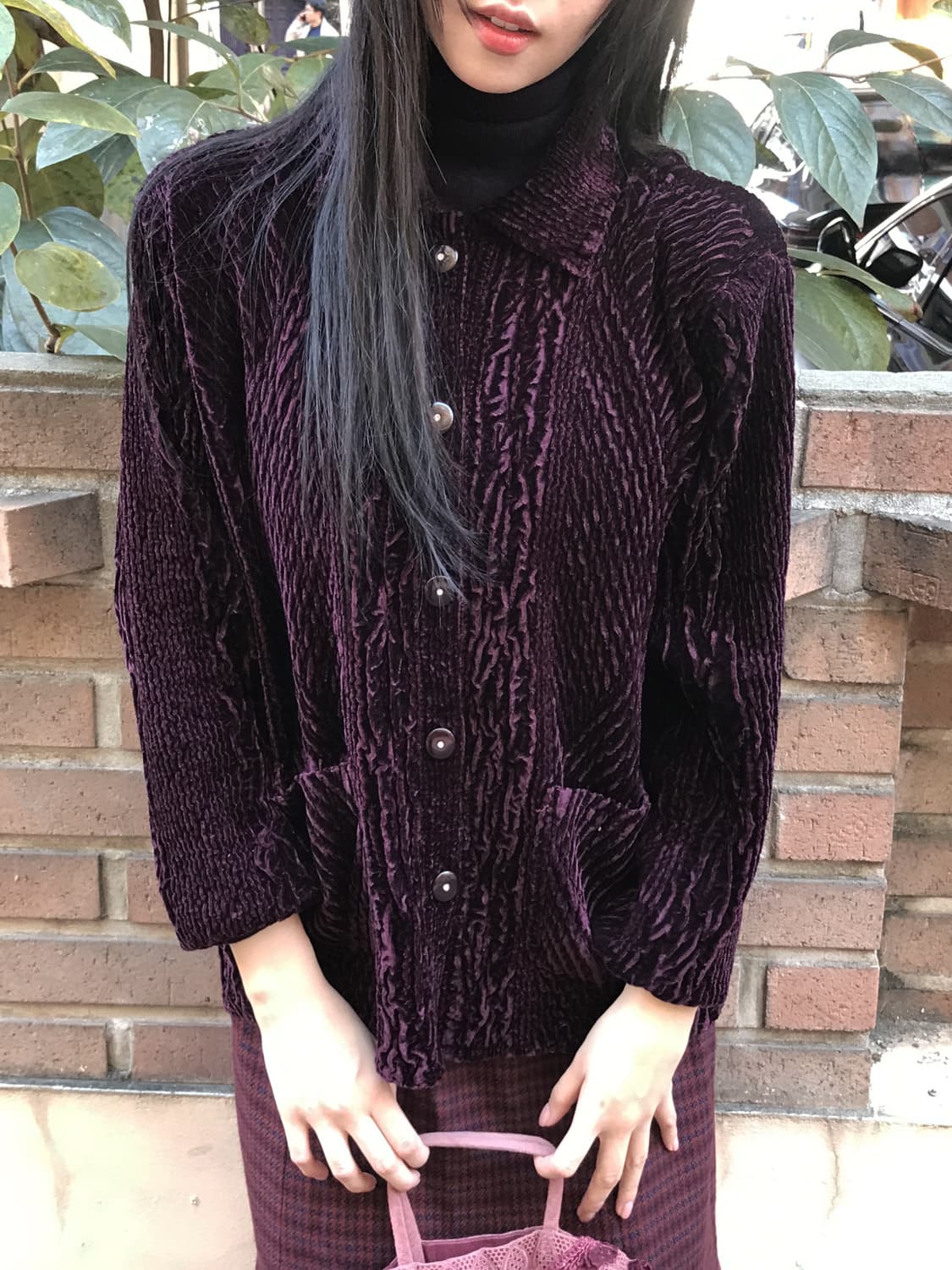 Velvet Corduroy Puff Jacket 상품이미지9