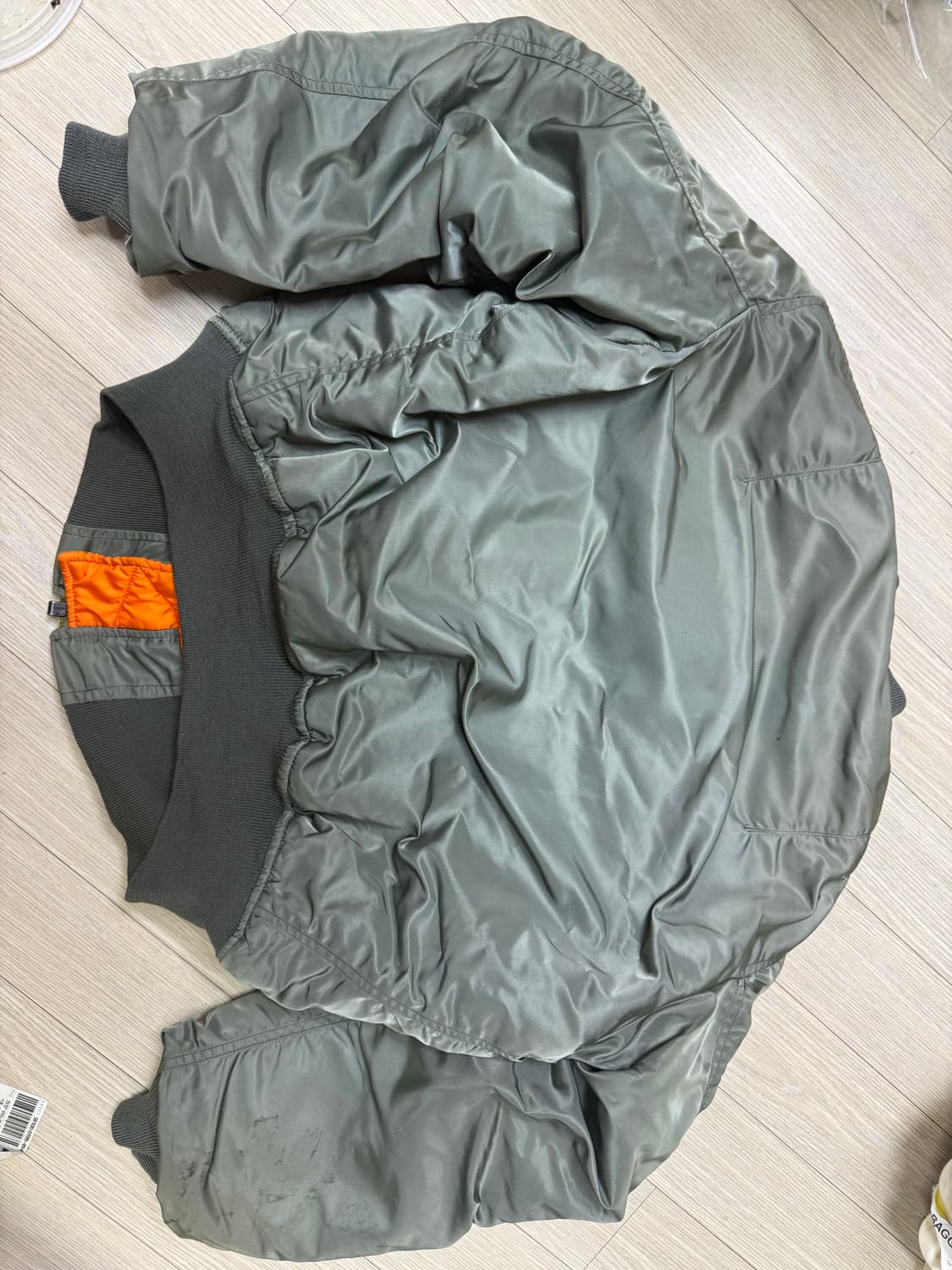 1968 정밀복각 90‘s MA-1 L사이즈 상품이미지2