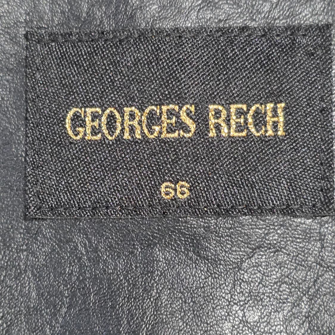 0712 조르쥬레쉬 GEORGES RECH 여성 레더 자켓 / 블랙 / 상품이미지6