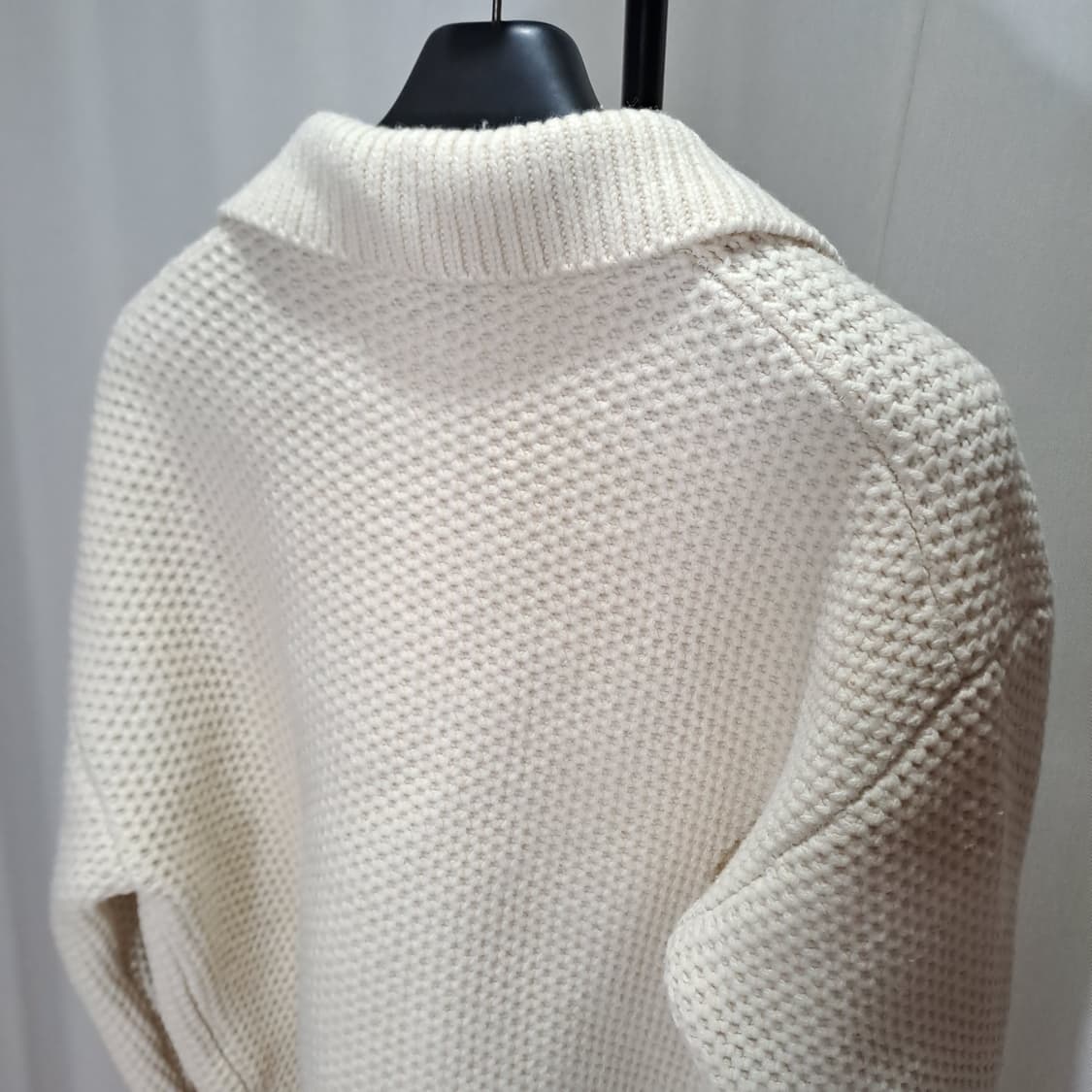 (택포 RECTO 렉토 청키 케이블 스웨터 니트 L B535 상품이미지6