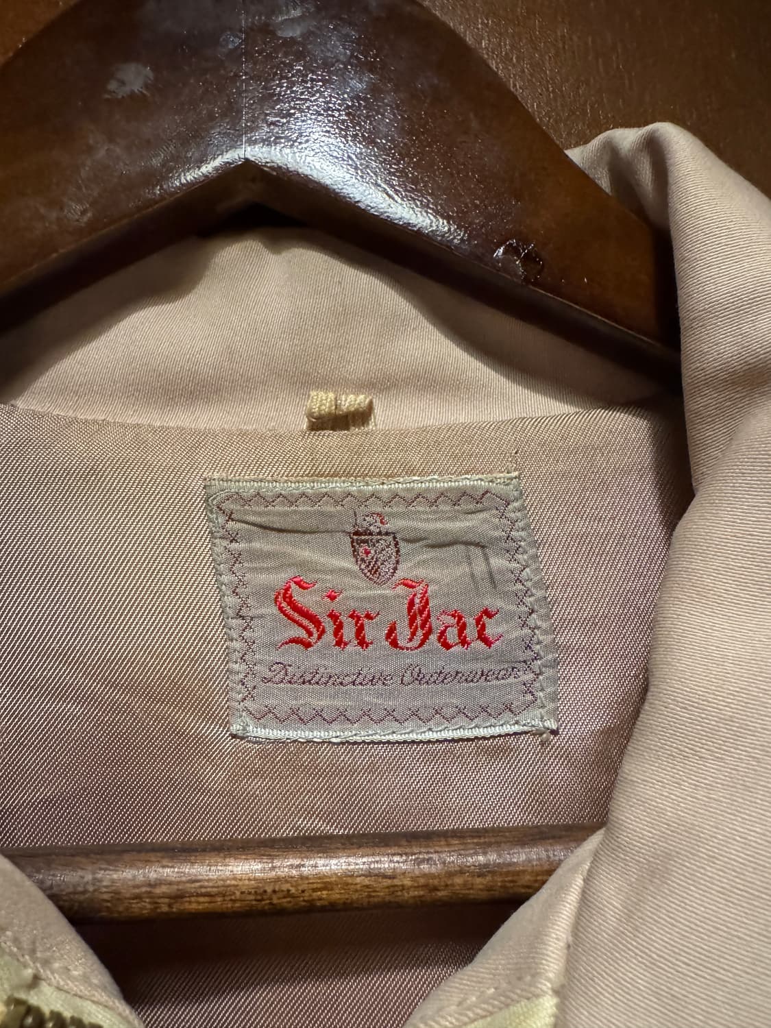 50s USS 미드웨이 레이온 개버딘 자켓 (40) 상품이미지5