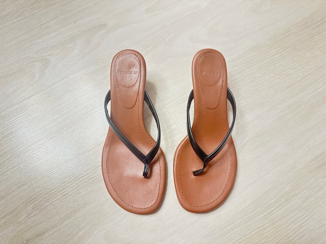얼바닉 Leather Flip-flops Heel 240 상품이미지2