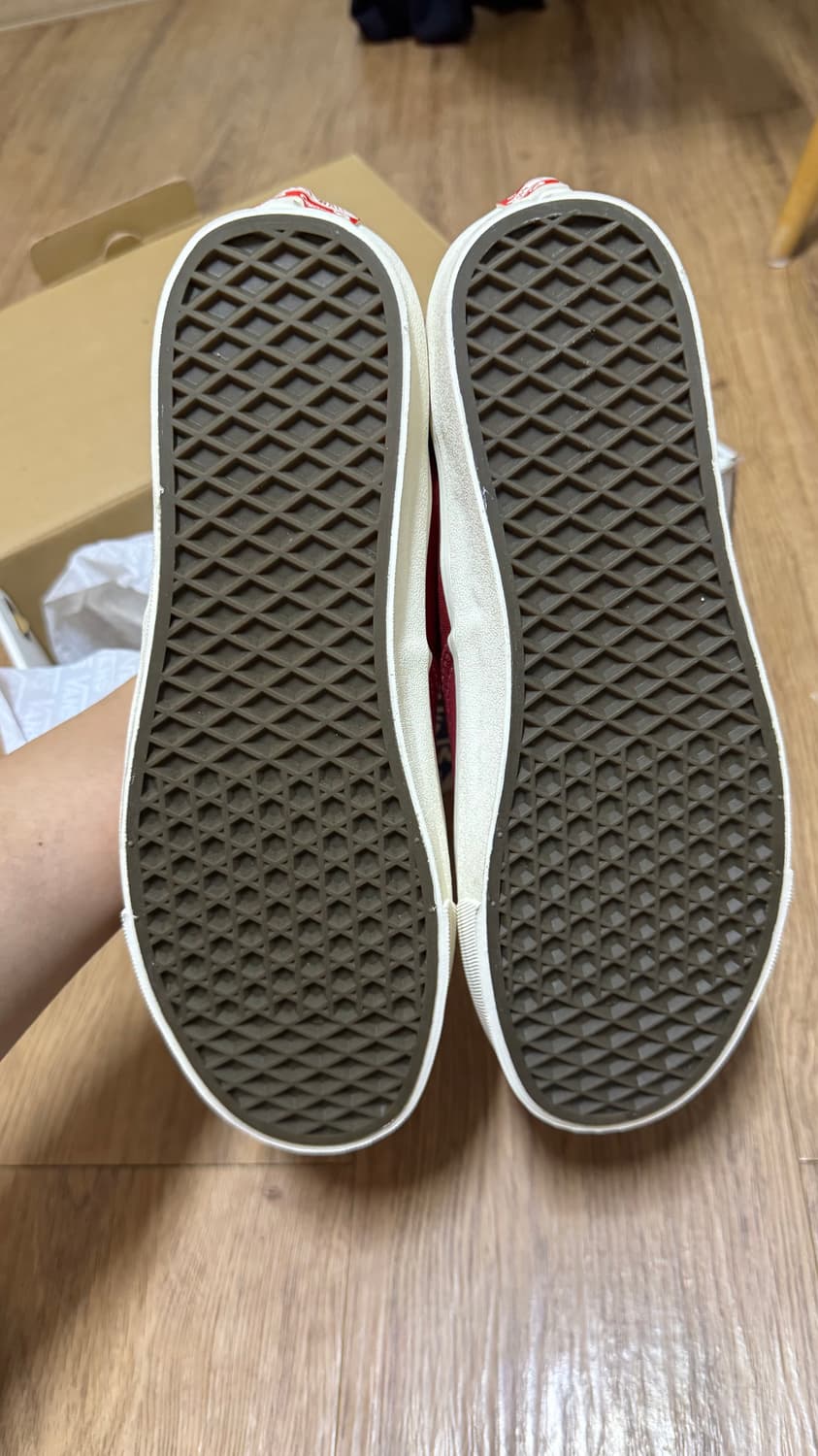 반스 볼트 어센틱 칠리페퍼 구형 275 새상품 상품이미지2