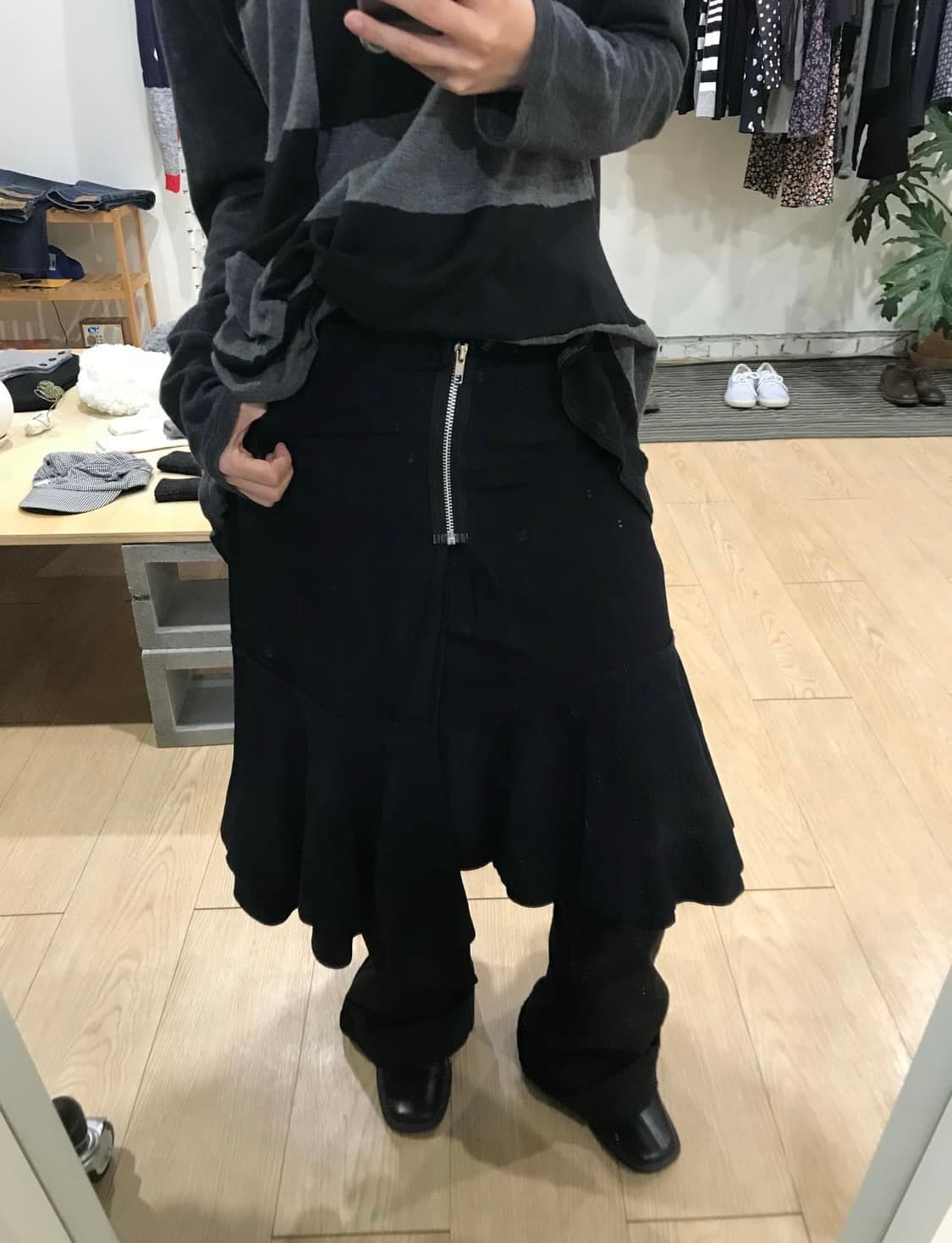 Comme des garcons frill midi skirt 상품이미지1