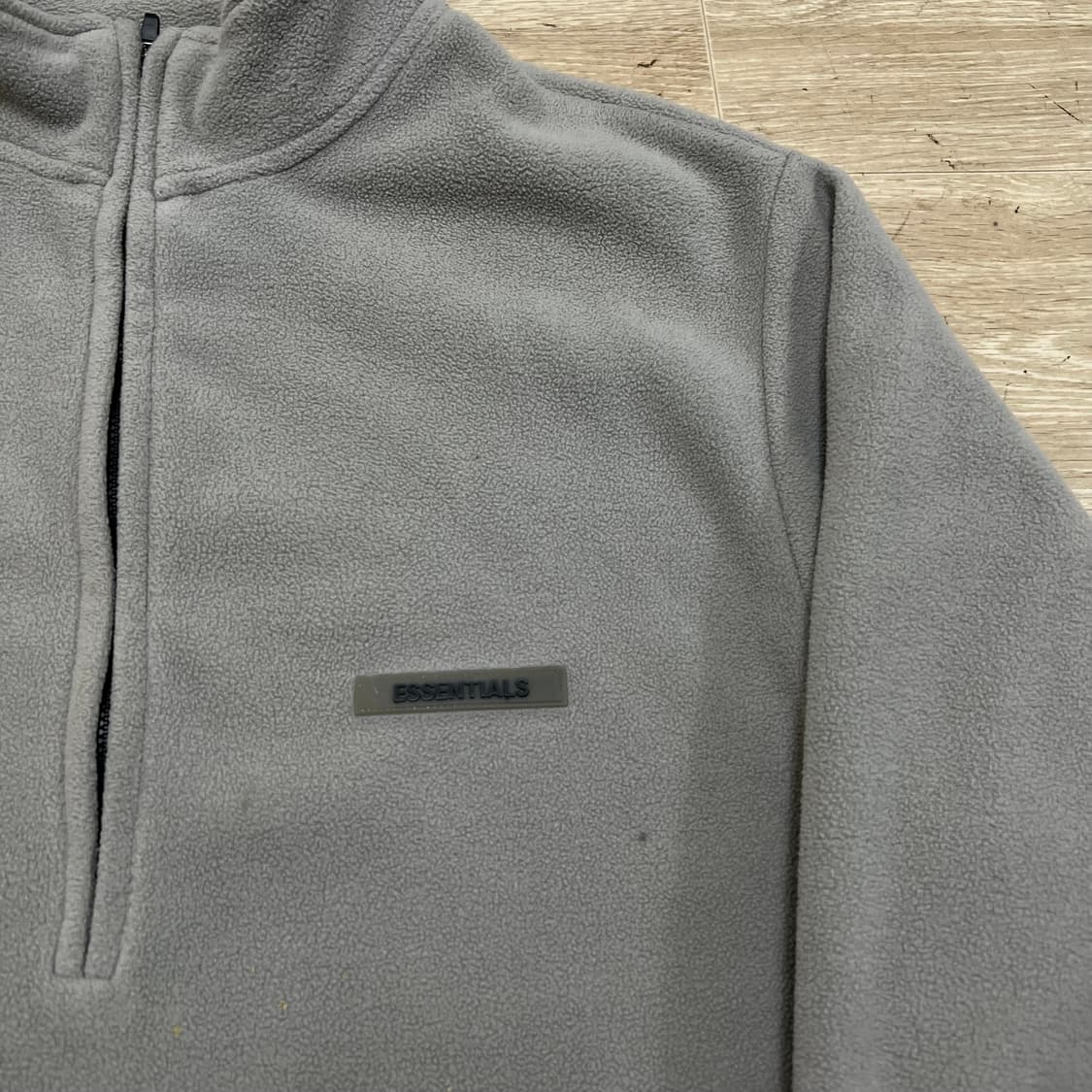 피어오브갓 에센셜 후리스 아노락 반집업 자켓 [그레이] L/100 상품이미지4