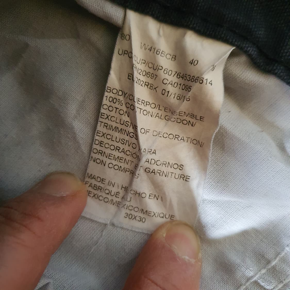 디키즈 카펜터 헤비 캔버스 팬츠 No.83 상품이미지5