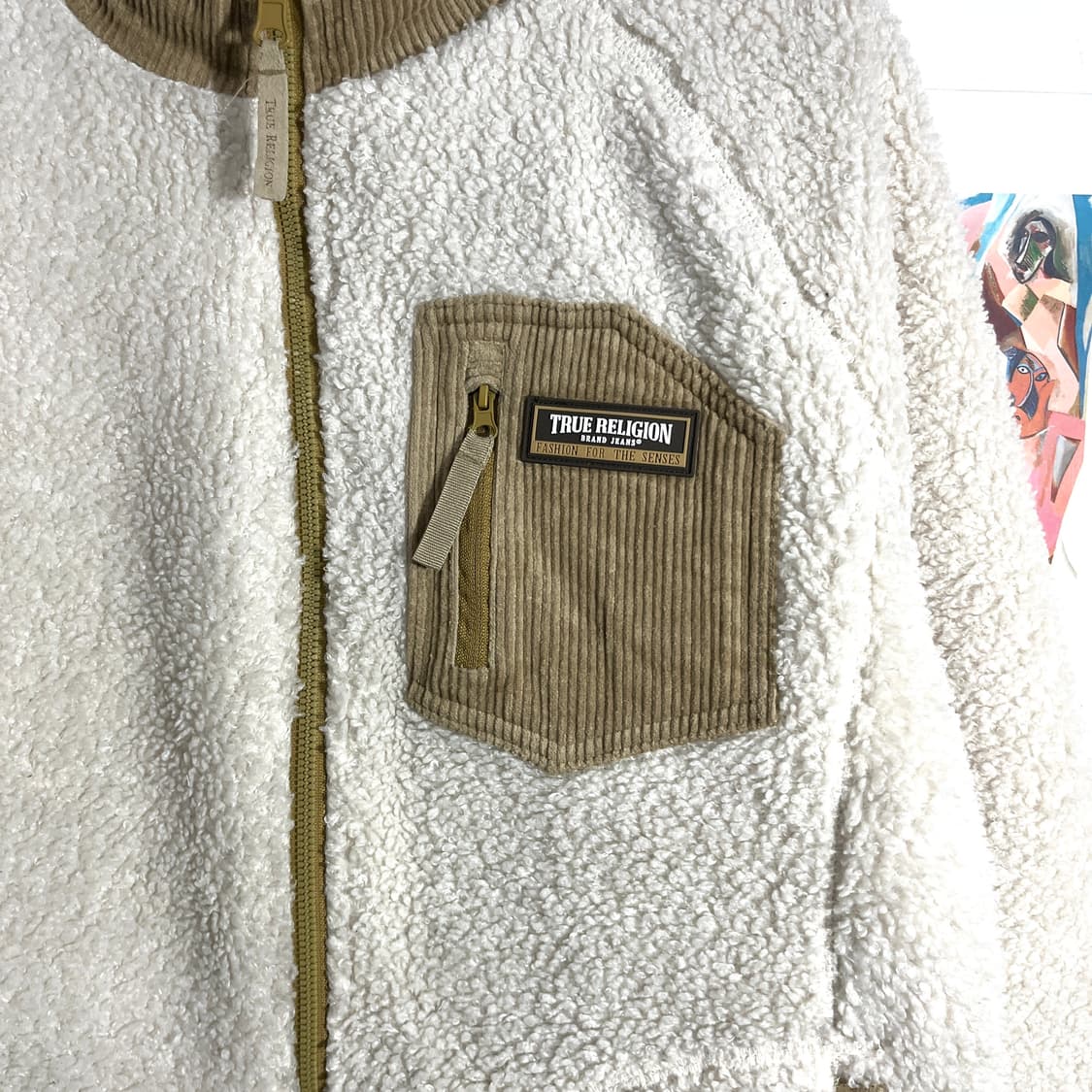 트루릴리전 리버시블 플리스 점퍼 상품이미지4