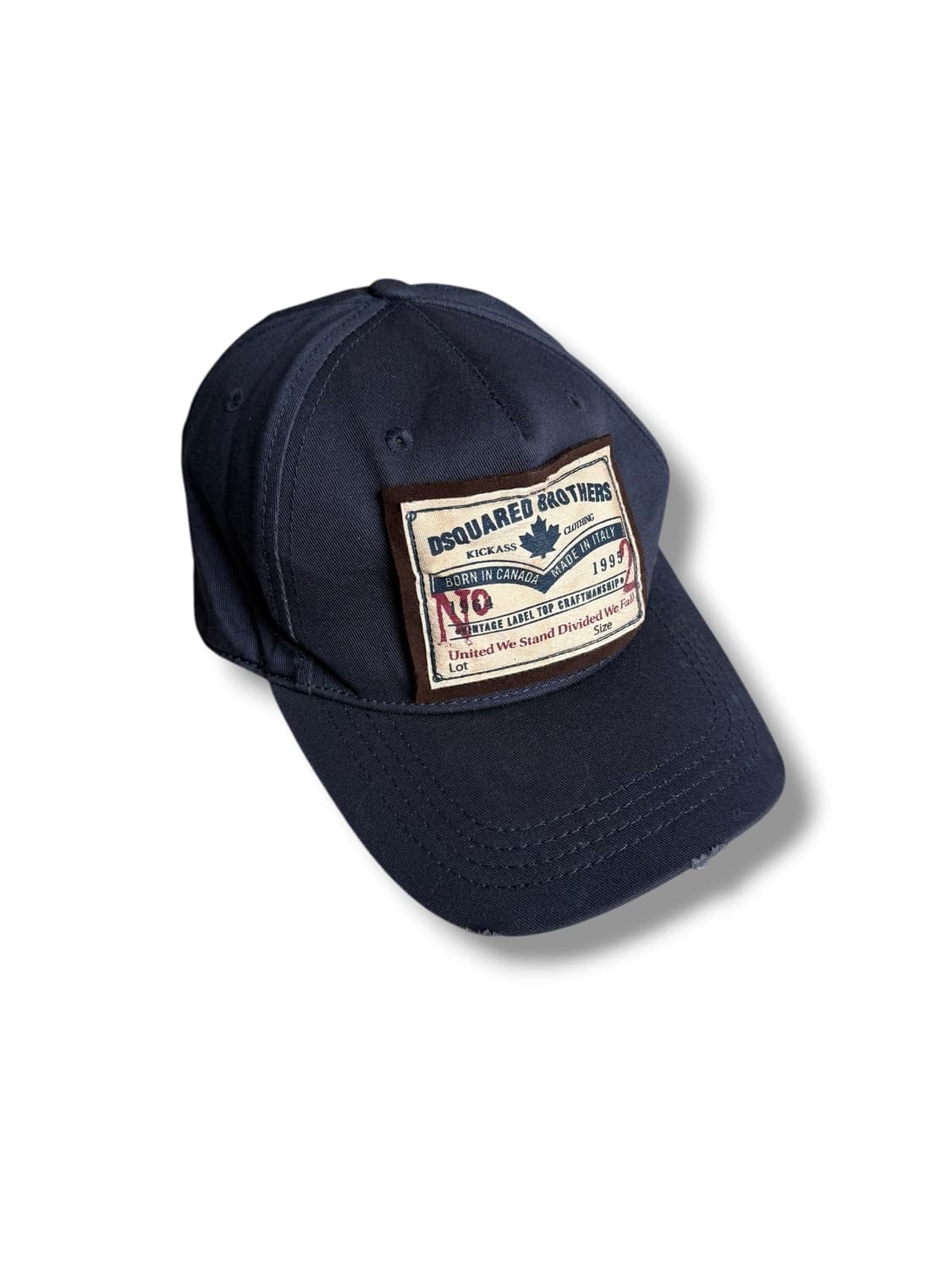 디스퀘어드2 네이비 패치 캡 상품이미지1