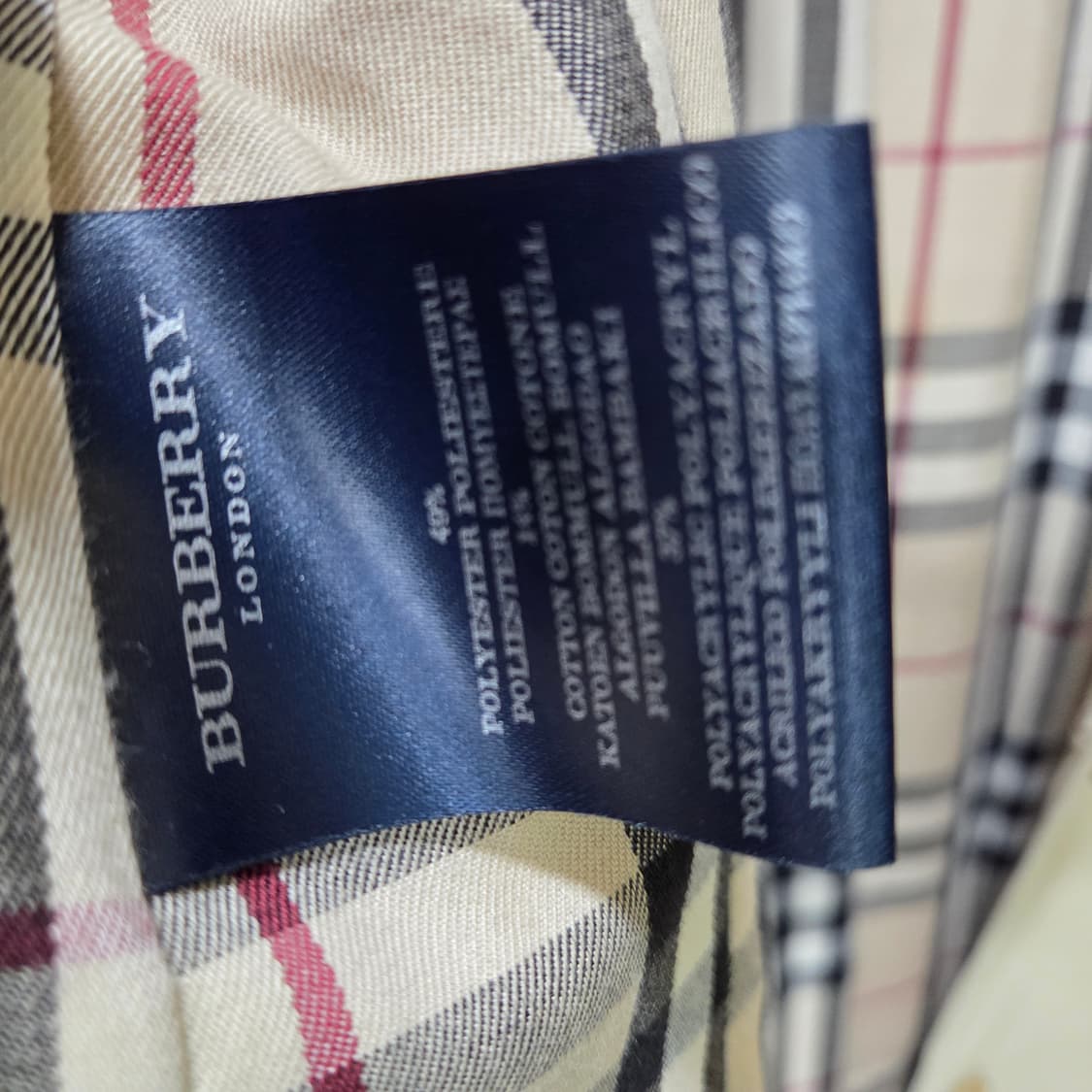 버버리 런던 트랜치 코트 상품이미지6