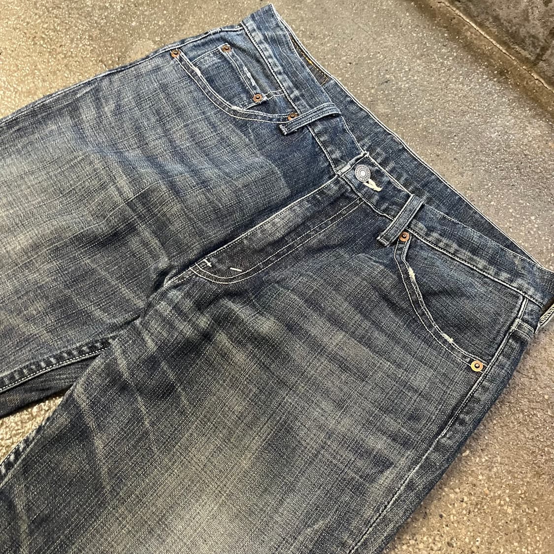 00s Levis517 아시안핏 데님 부츠컷 (32“) 상품이미지5