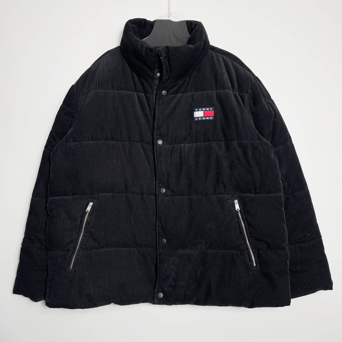 C1 타미진스(TOMMY JEANS) 코듀로이 푸퍼 패딩 L사이즈 상품이미지1