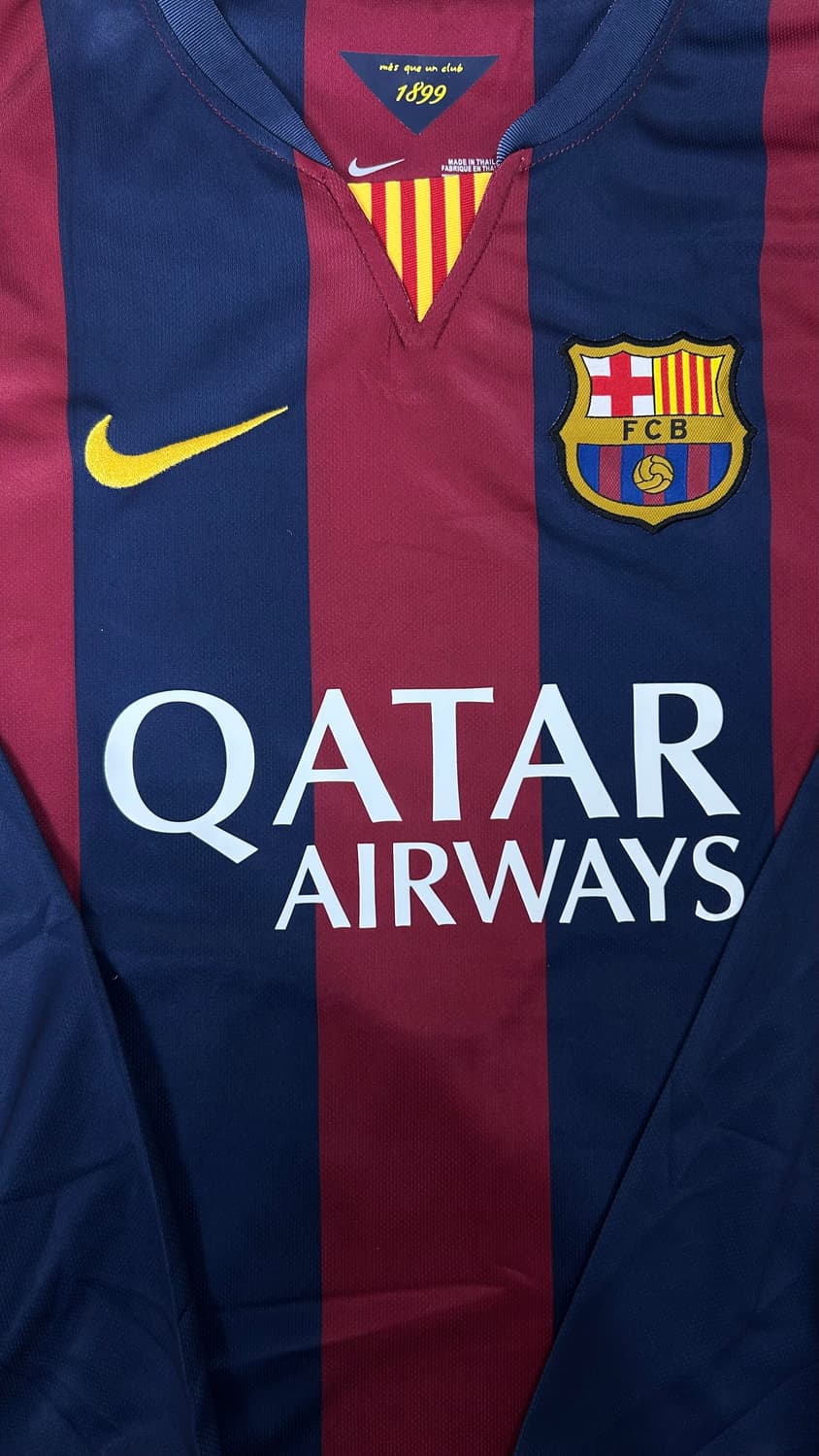 레트로 바르셀로나 메시 유니폼 긴팔 상품이미지2