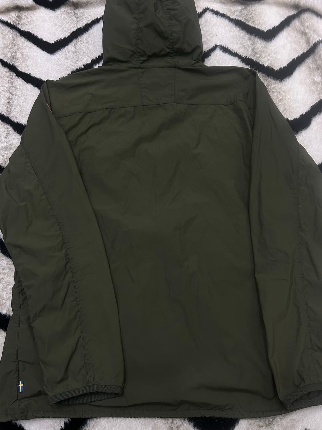 [L]피엘라벤 하이 코스트 후드 바람막이/카키 상품이미지4