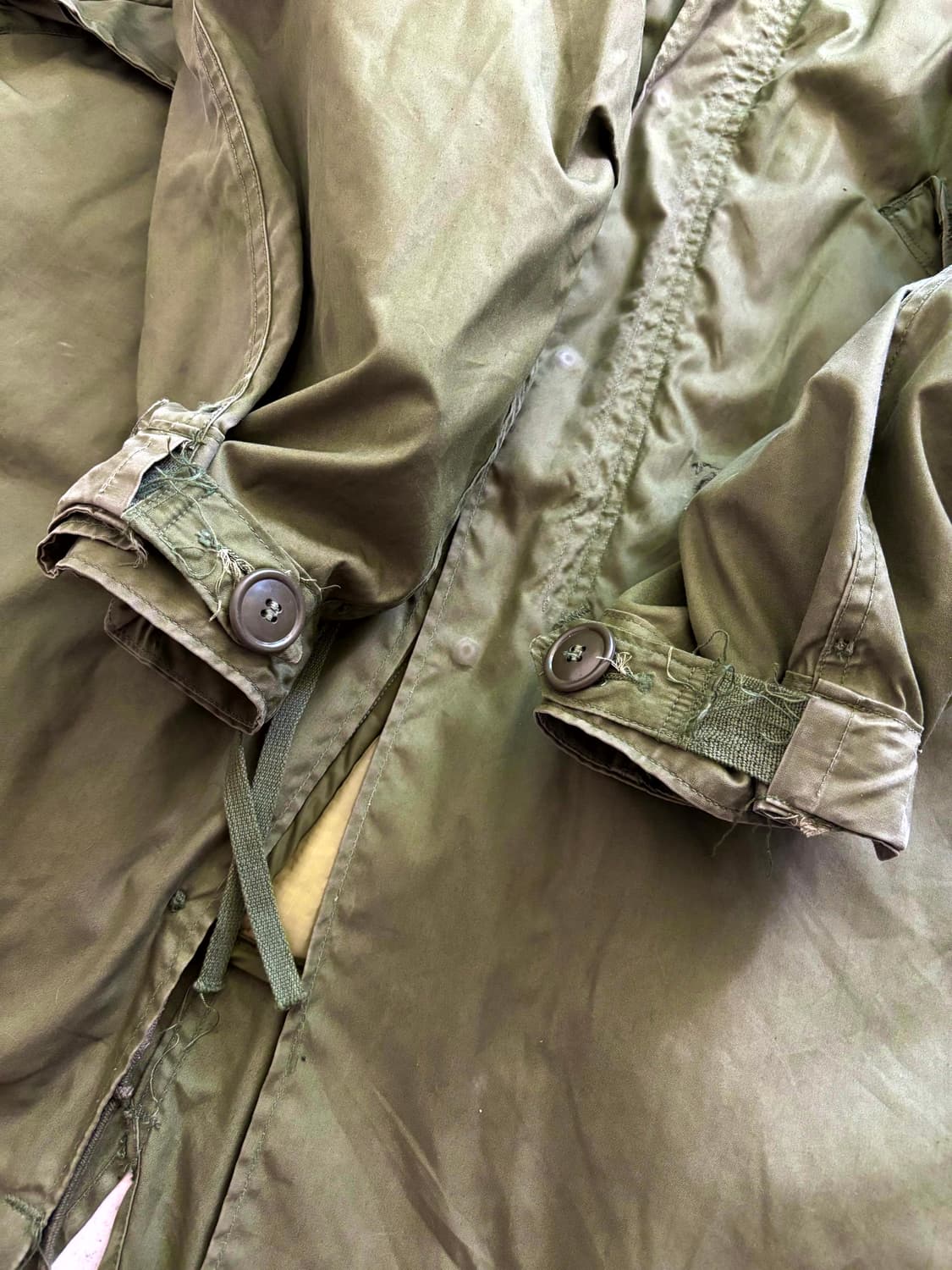 70's 미군 M-65 피쉬테일 파카 M-R 풀세트 상품이미지5