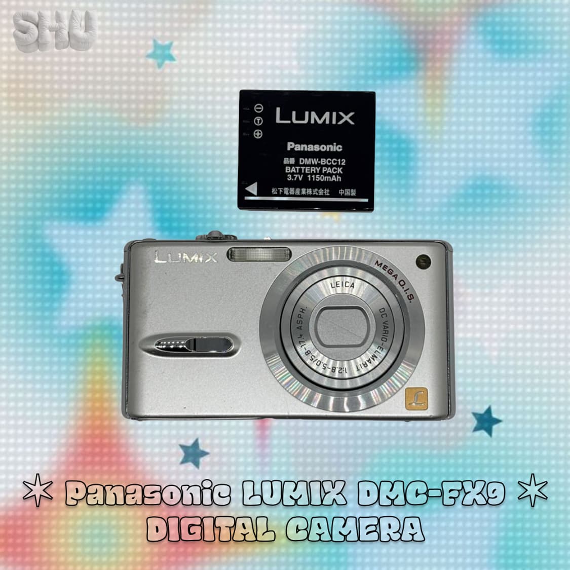 파나소닉 루믹스 DMC-FX9 빈티지 디카 디지털카메라 실버  상품이미지3