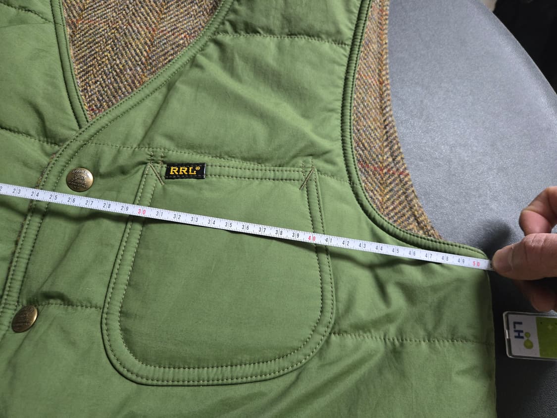 RRL 해리스 트위드 리버시블 베스트 상품이미지9