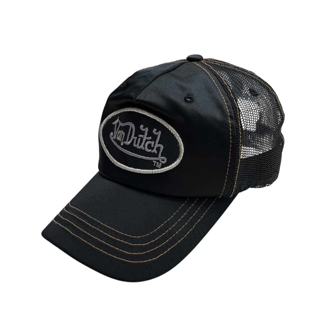 본더치 블랙 새틴 볼캡 상품이미지7