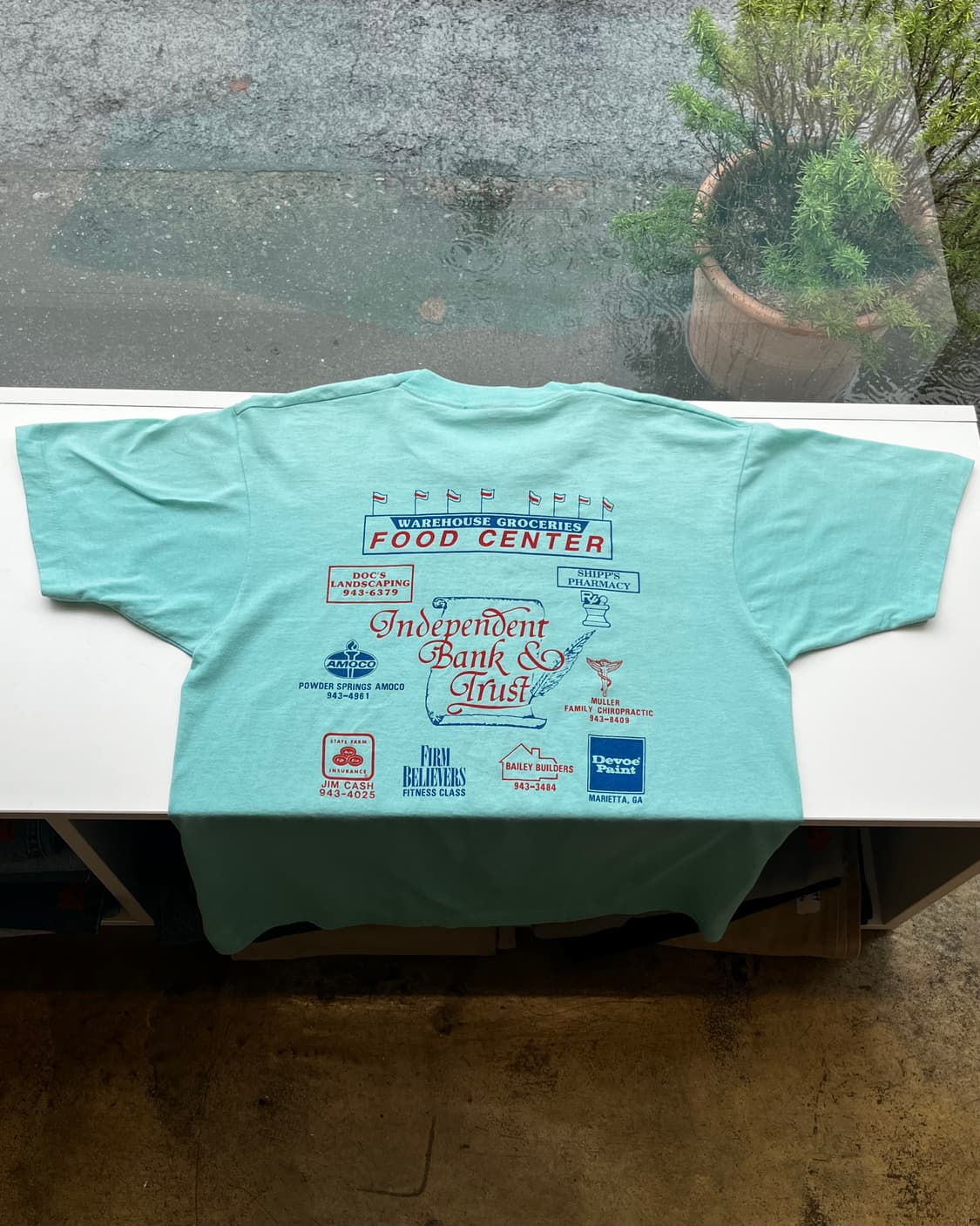 90‘s USA Marathon T-shirt L 상품이미지7