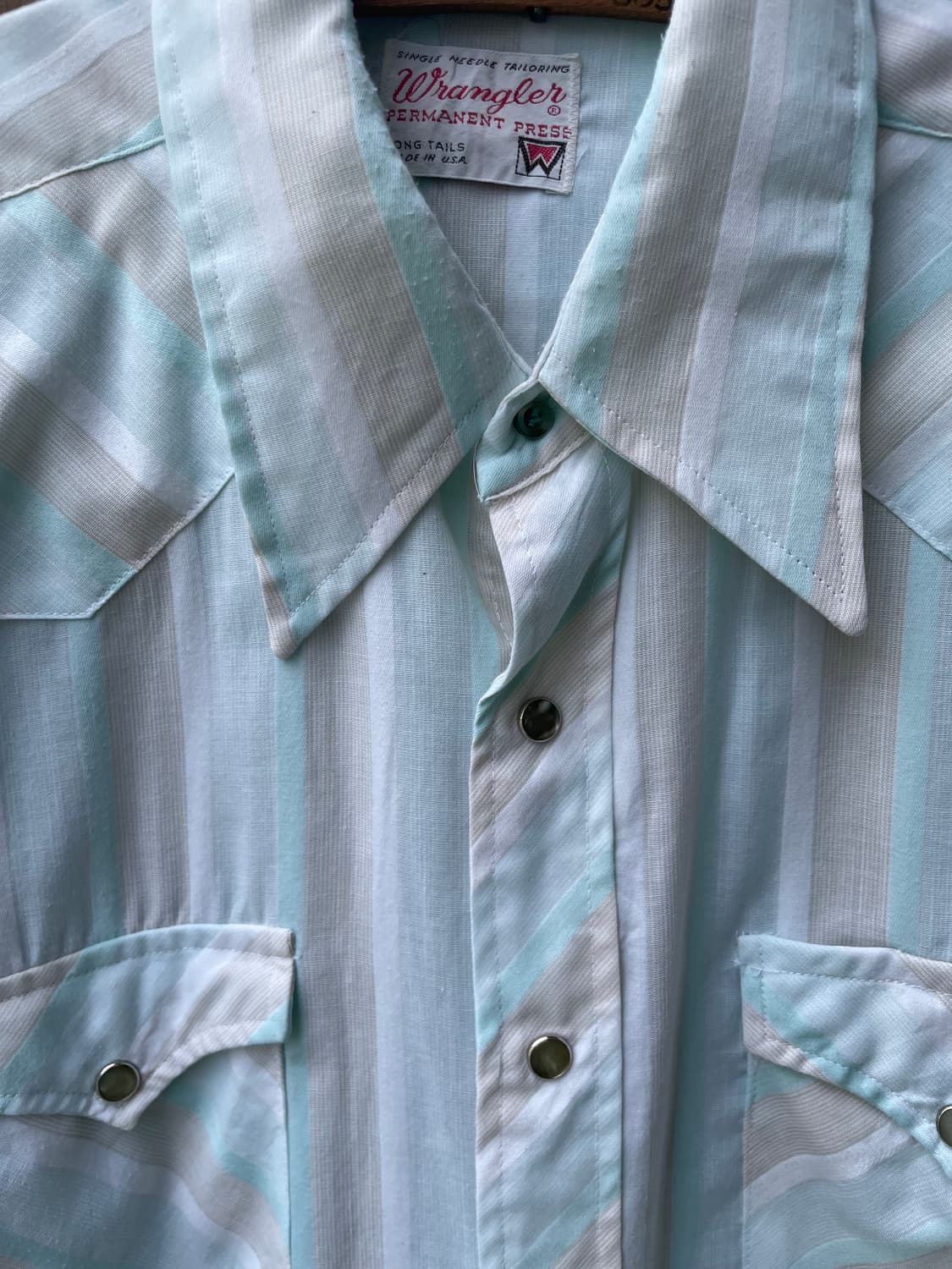 1970's Vintage Wrangler Western Shirt  상품이미지3