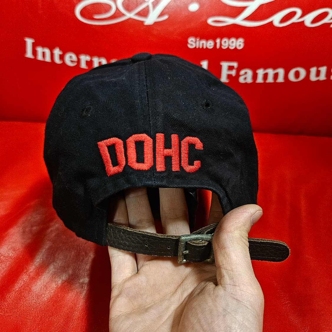 DOHC Vintage 시그니쳐 독수리 자수 볼캡  상품이미지3