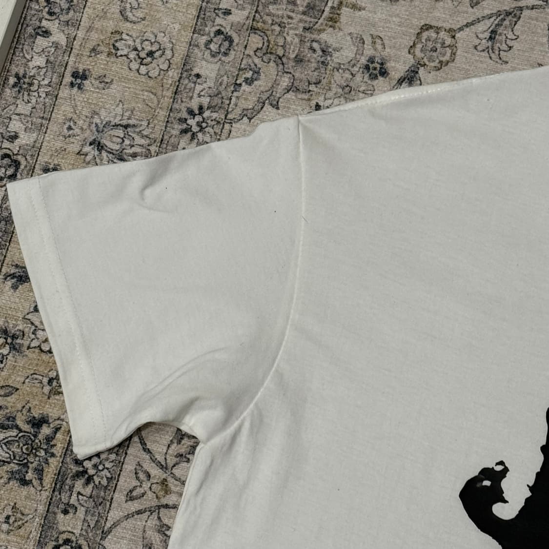 릭오웬스 칸예 프린팅 제작 반팔 상품이미지8