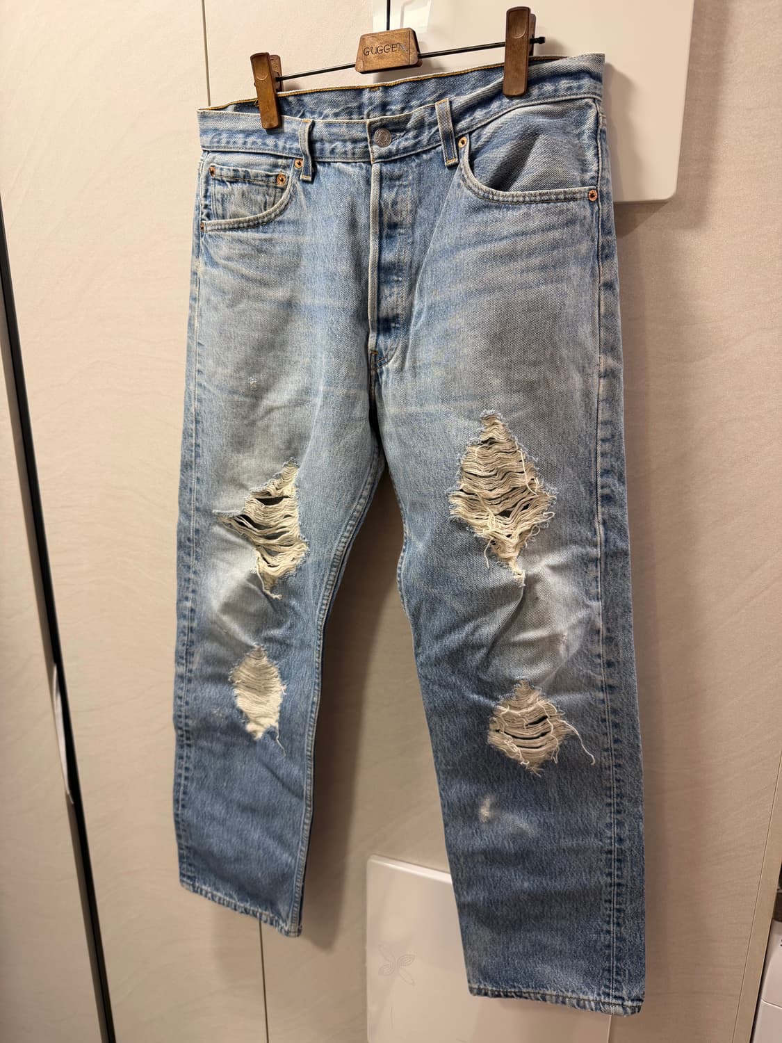 리바이스 501 디스트로이드 데님 상품이미지1