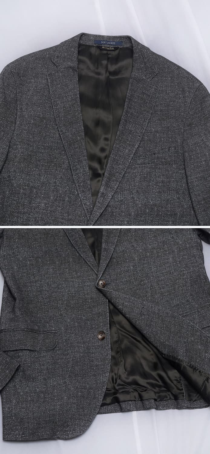 마시모두띠 이탈리안 코튼 소프트 블레이저 자켓 (100+) 상품이미지4