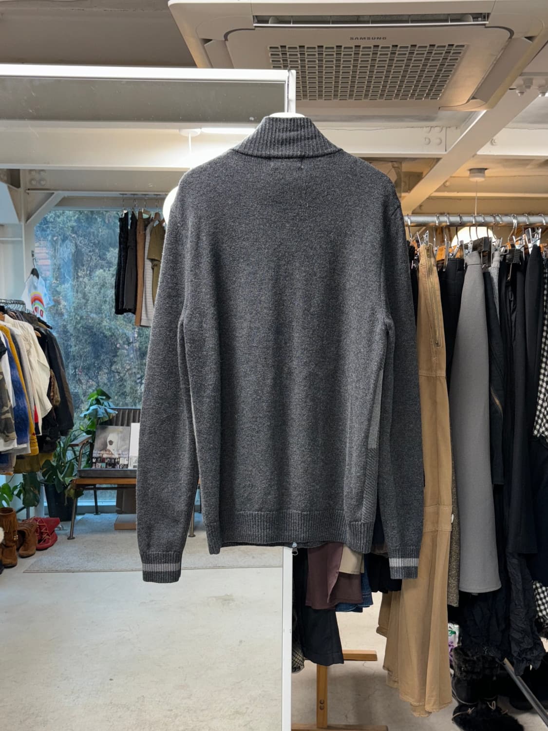 프레드페리 집업 니트 자켓 상품이미지2