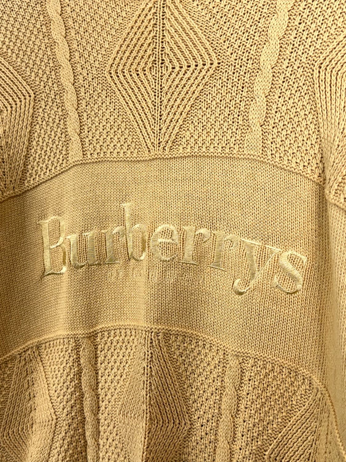 90's Burberry 버버리 니트(Made In England) 상품이미지1