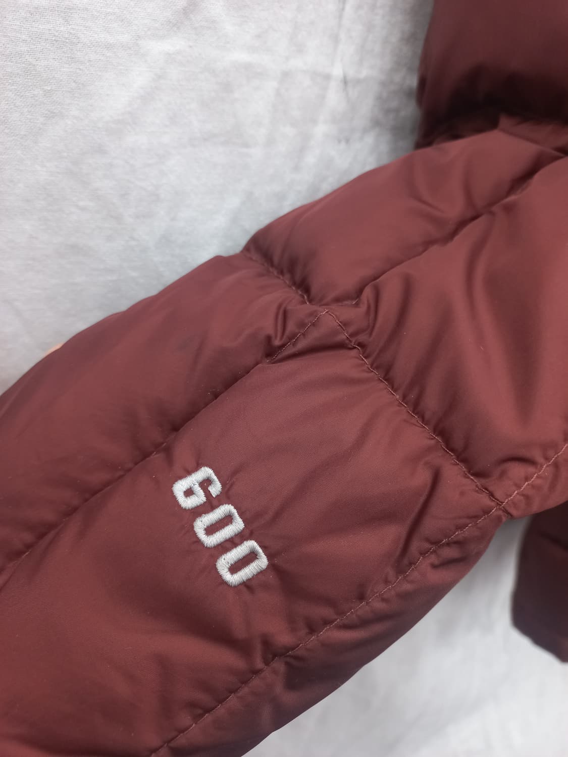 노스페이스 여성 구스600버건디 패딩 XS(여85) 상품이미지6